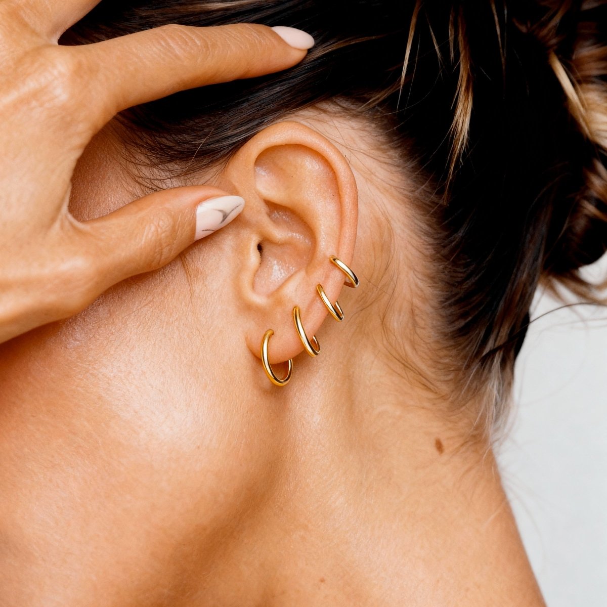 Aros de oro para mujer - LePetiteMarie