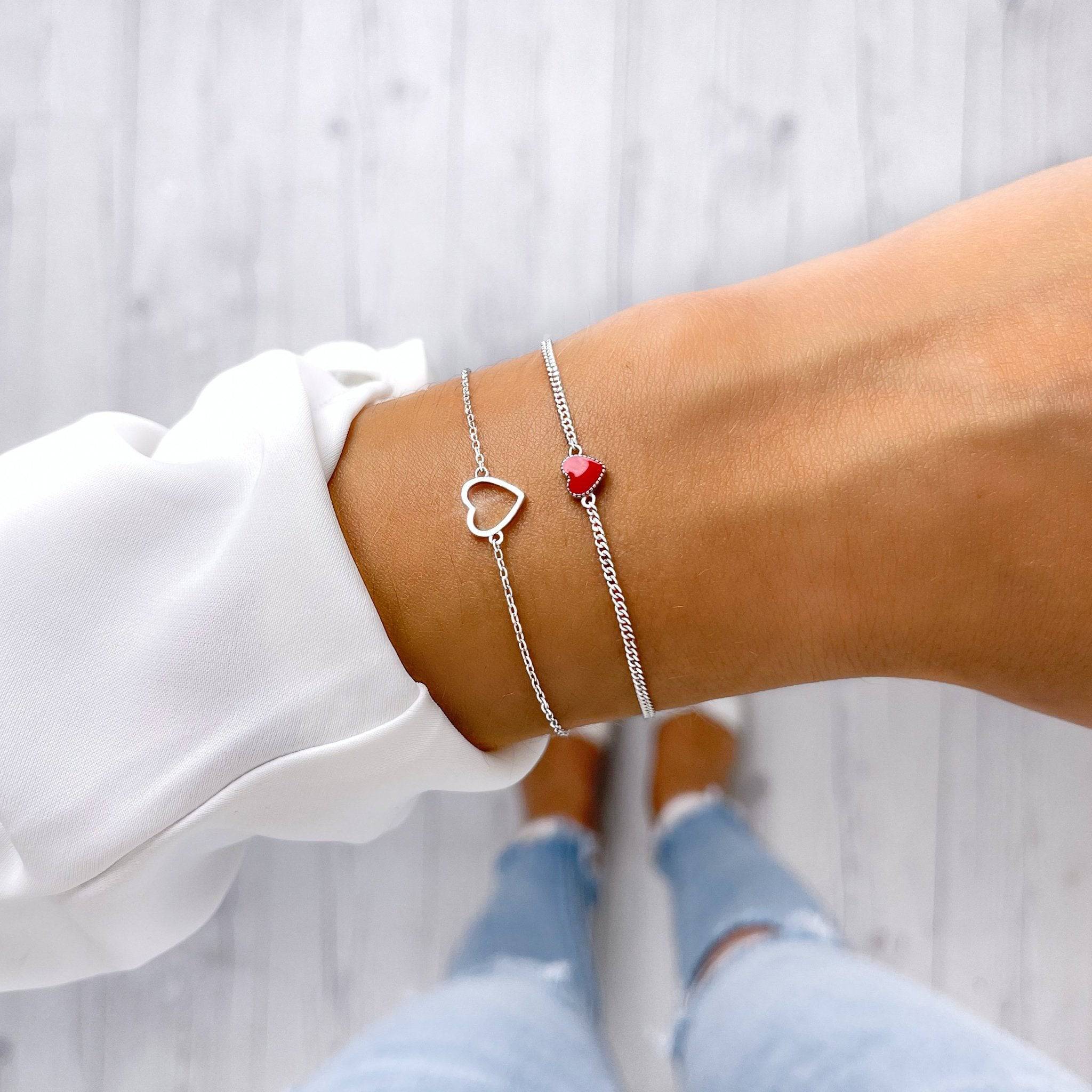 Pulseras Corazón