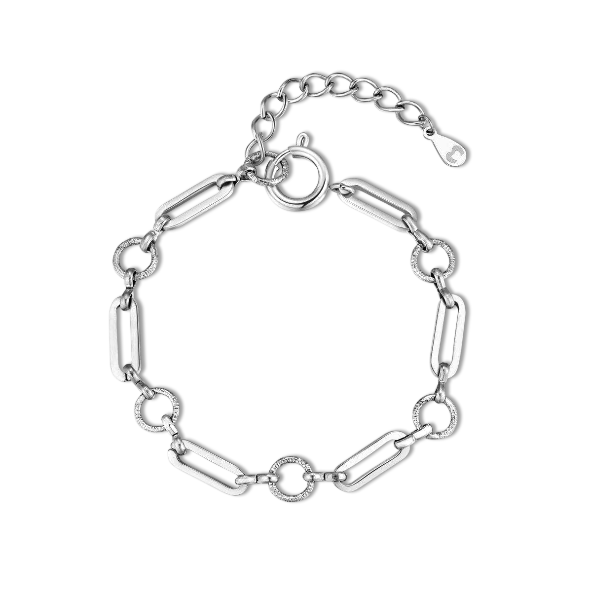 Pulsera Eslabón y Círculo - LePetiteMarie