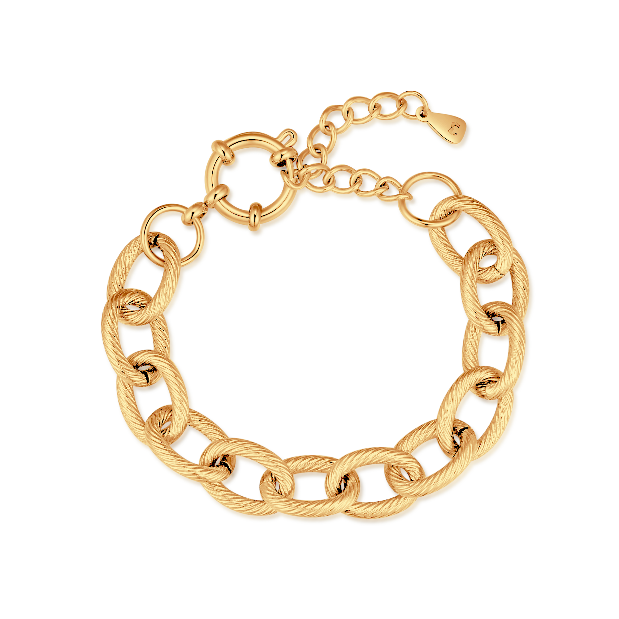 Pulsera Eslabón Trenza