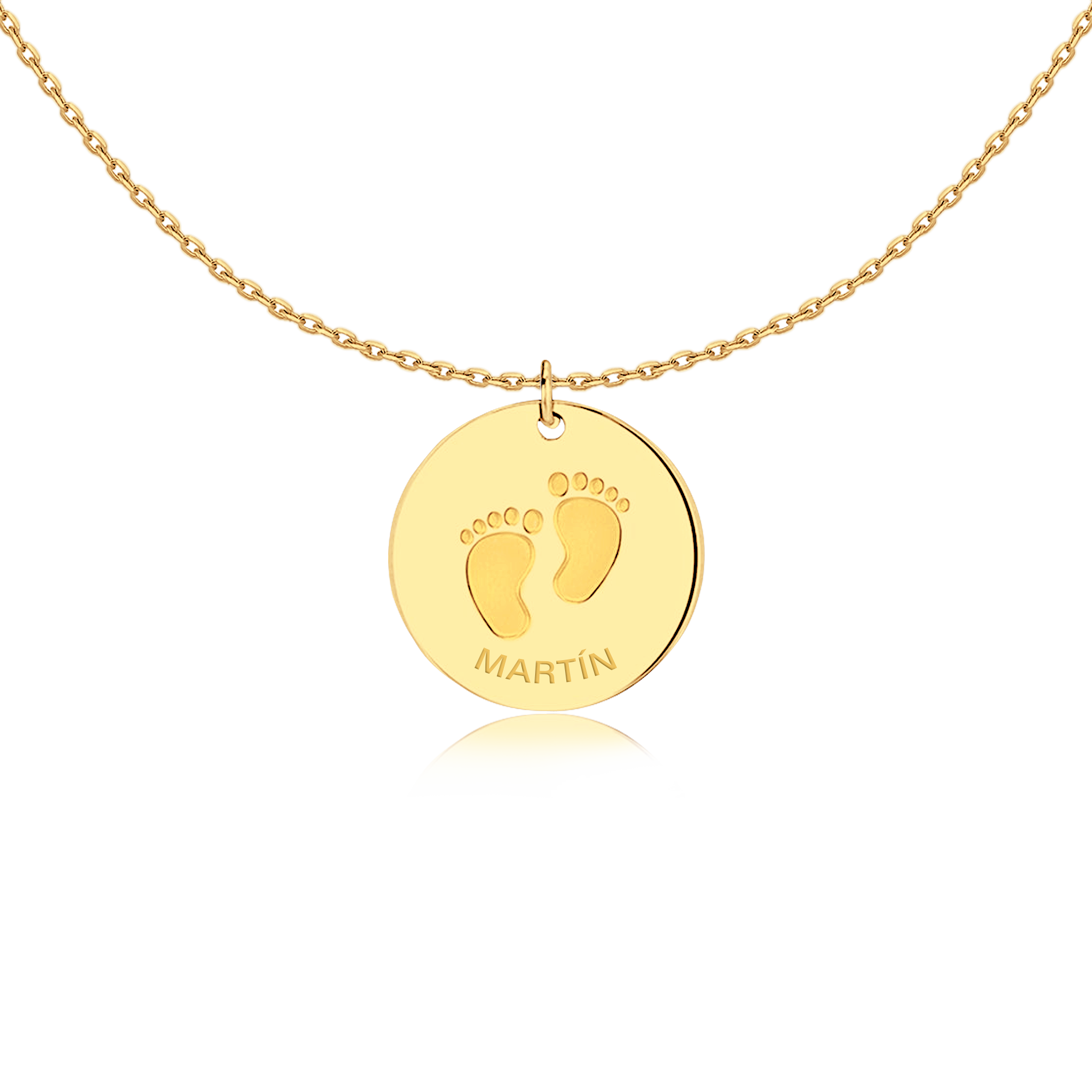 Colar Pegadas ~ Personalizado