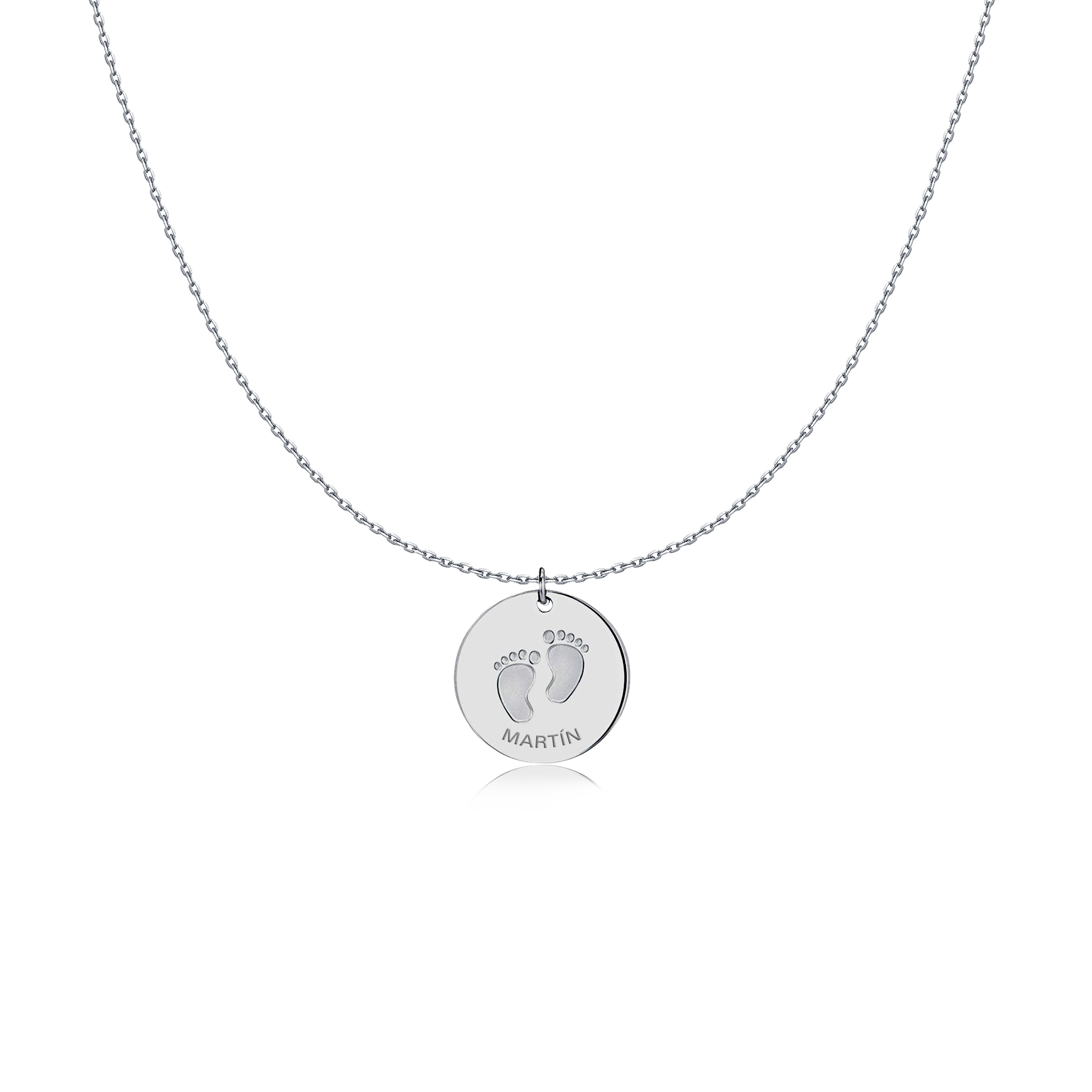 Colar Pegadas ~ Personalizado