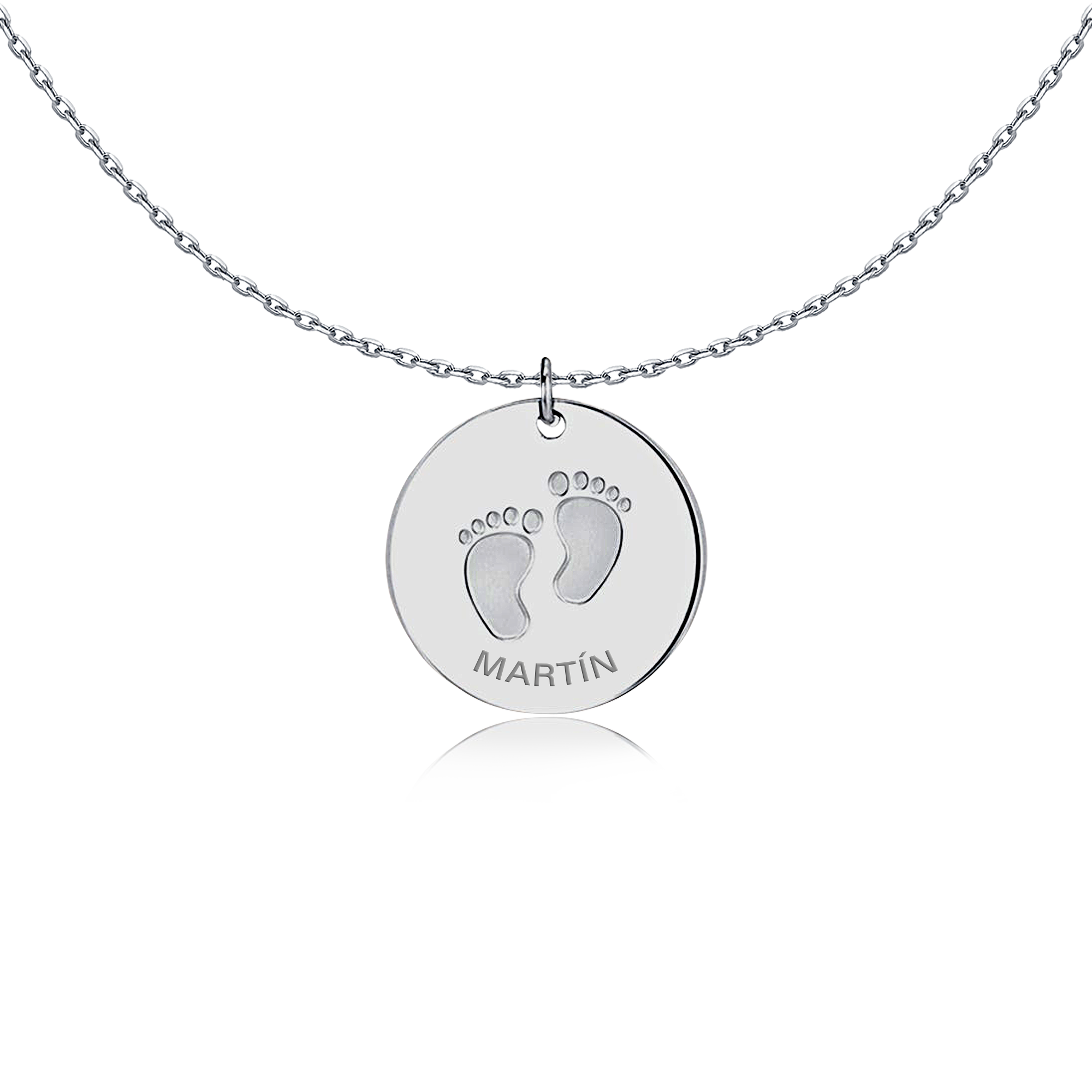 Colar Pegadas ~ Personalizado