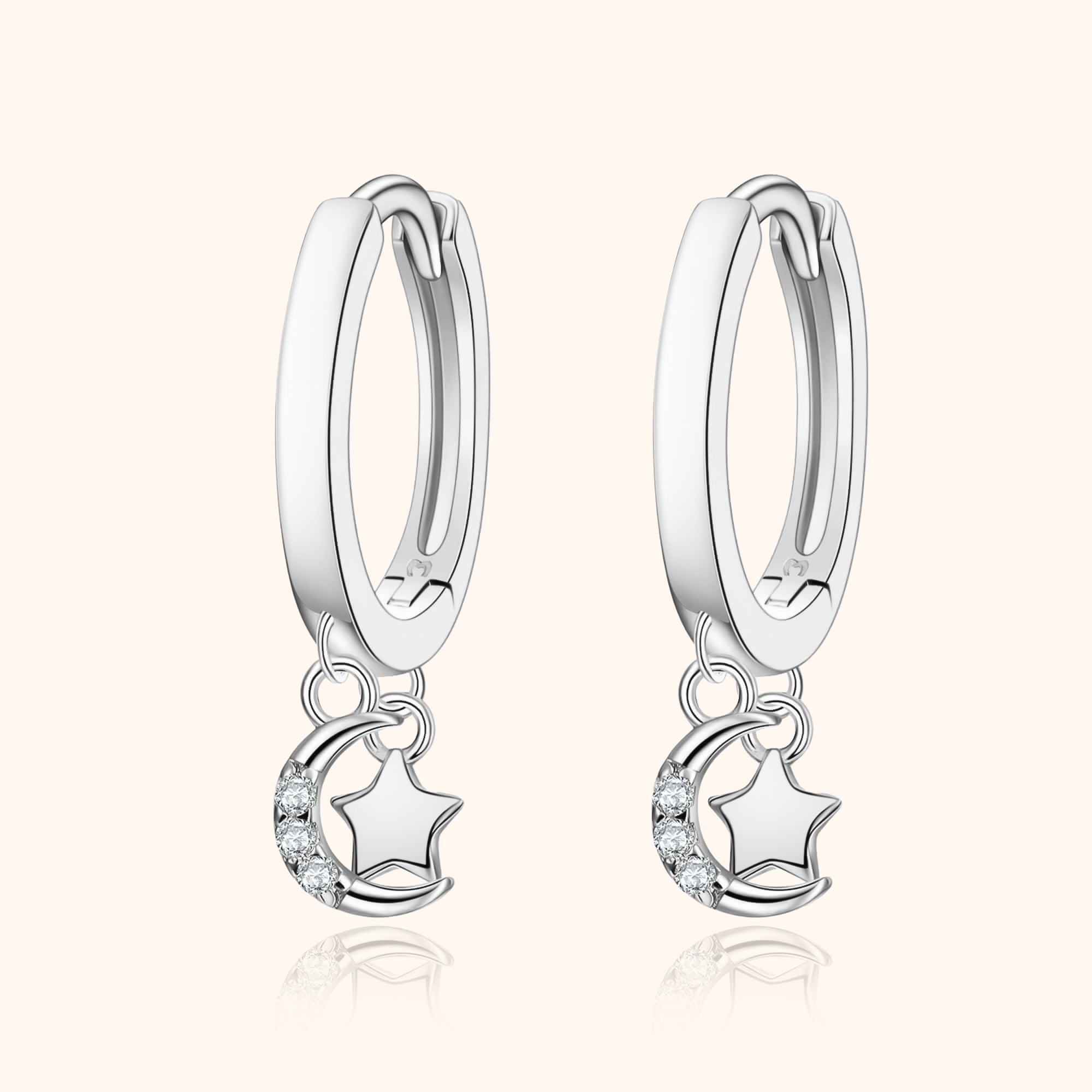 Pendientes Lunar Estelar - LePetiteMarie