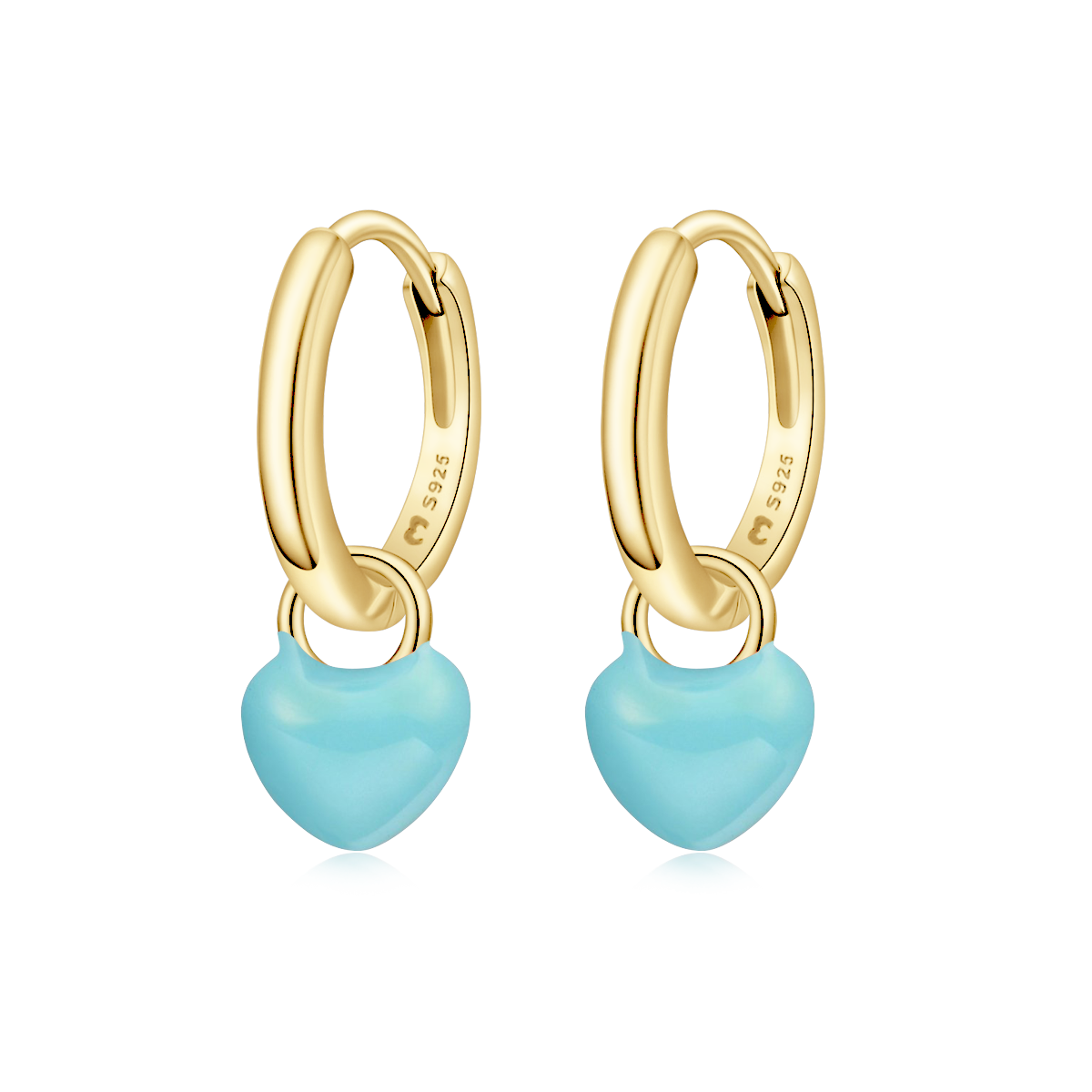 Pendientes Aros Corazón