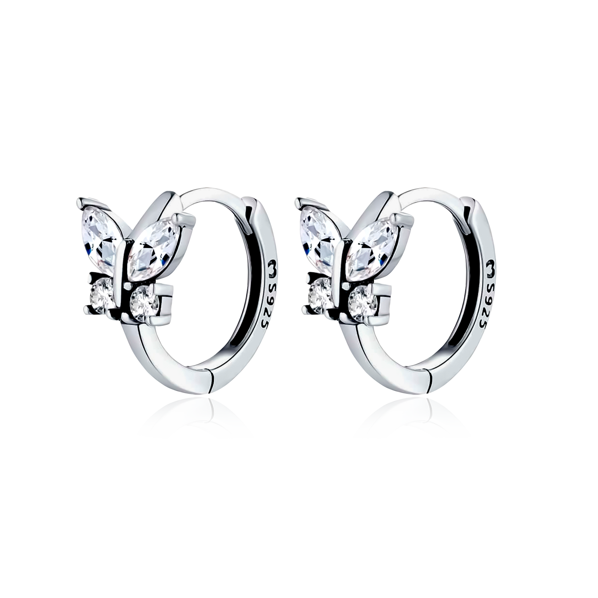 Pendientes Mariposa Cristal - LePetiteMarie