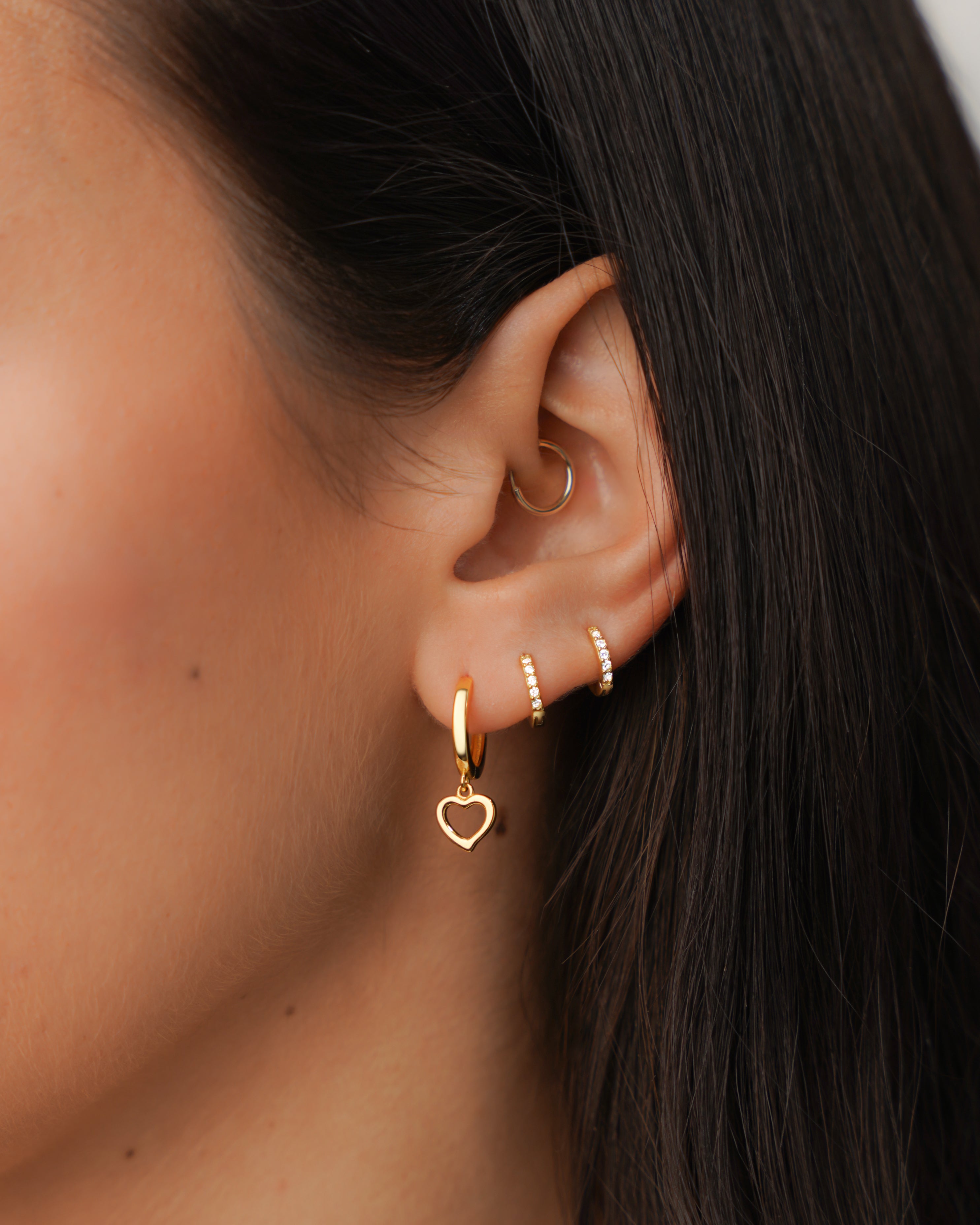Pendientes Triple Aros - LePetiteMarie