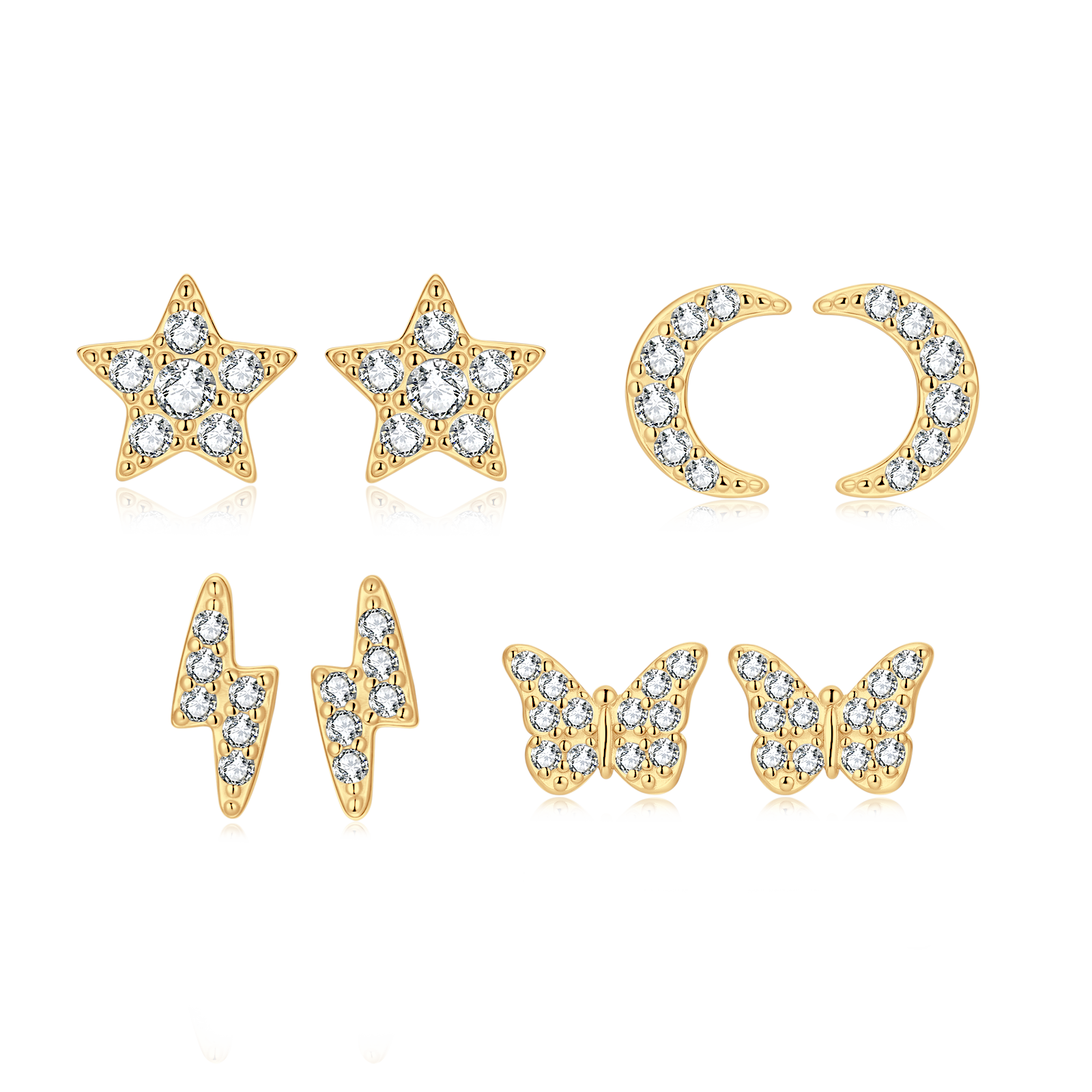 Mini Pendientes Místicos