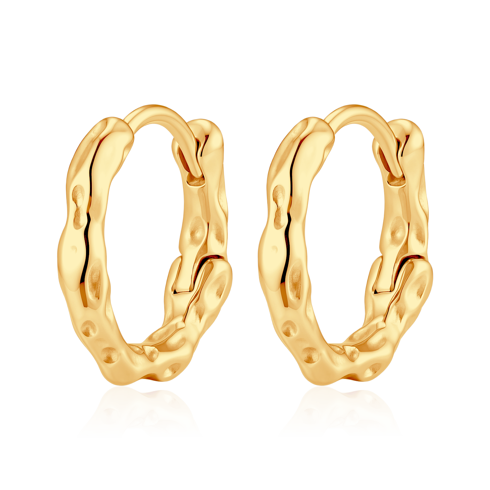 Pendientes Aros Ondulaciones