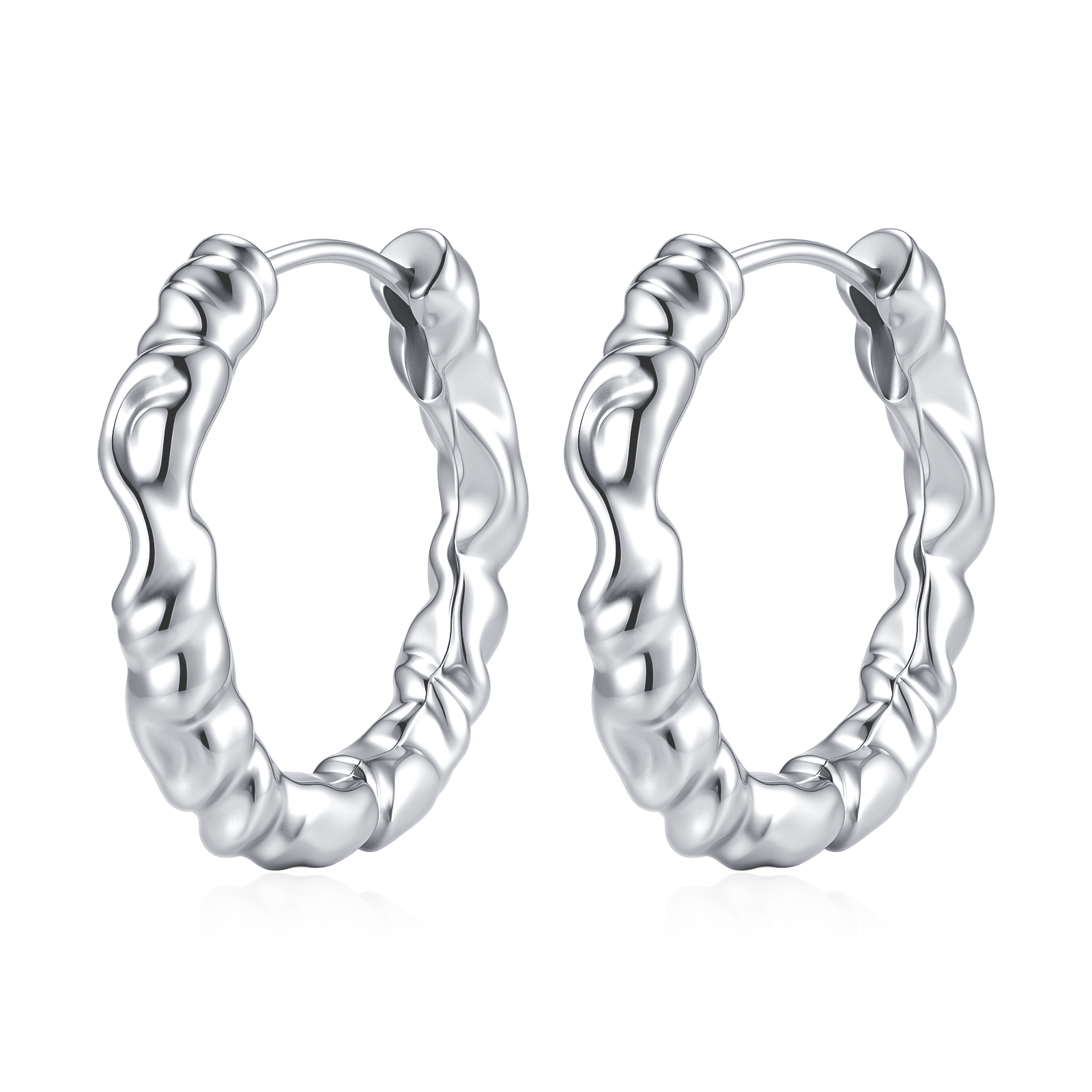 Pendientes Aros Entorchados