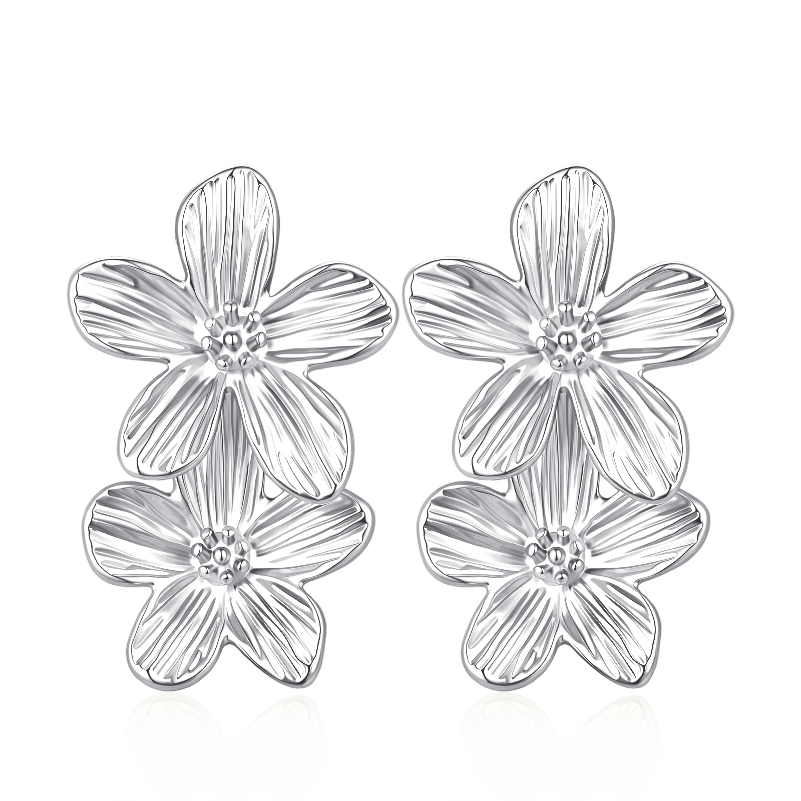 Pendientes Cinco Pétalos