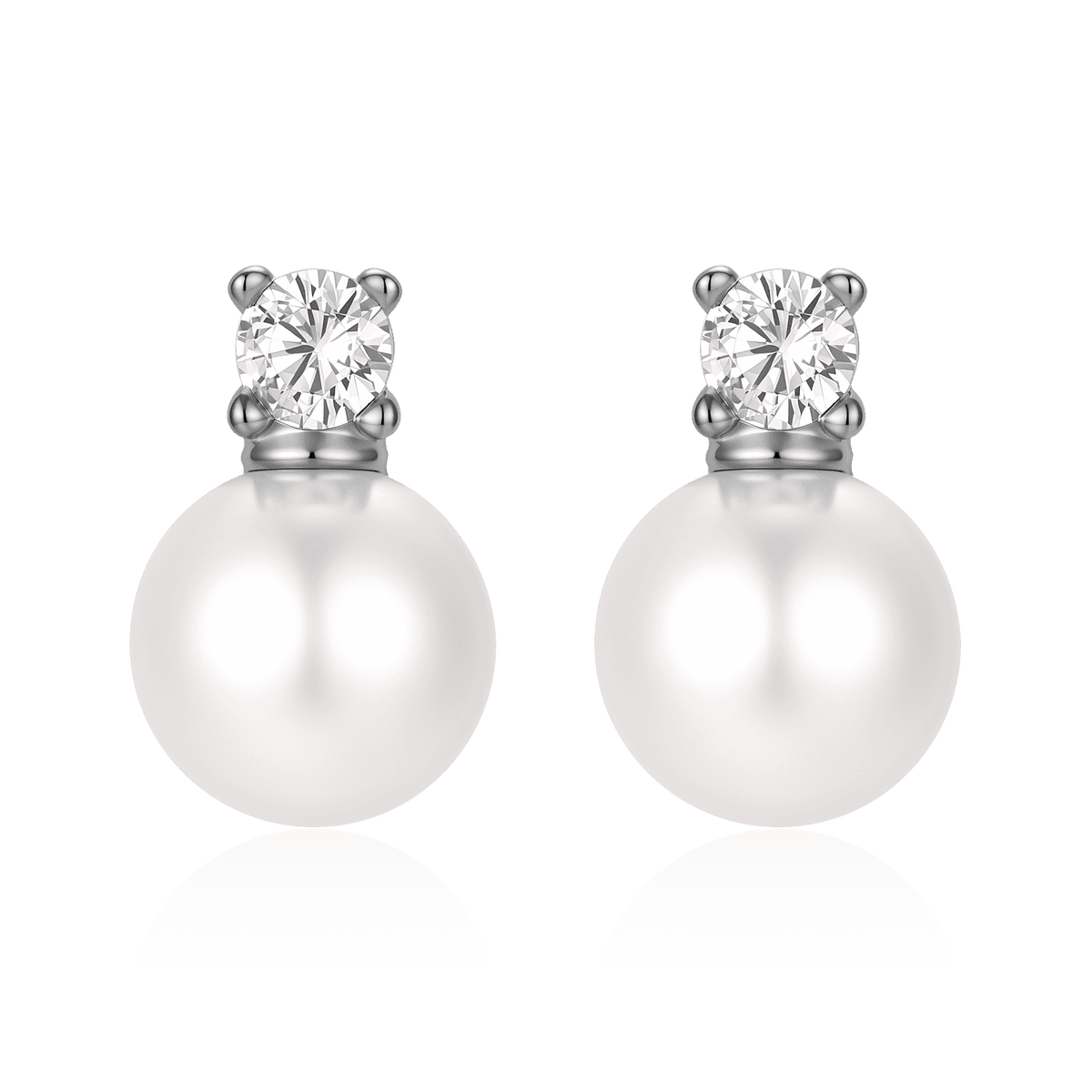 Pendientes Perlas Circonitas
