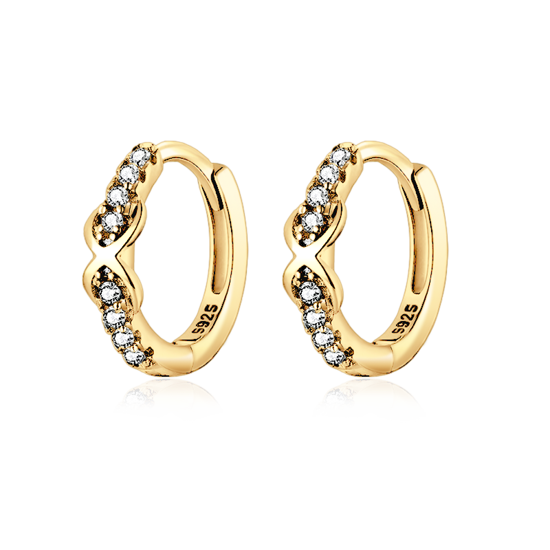 Pendientes Infinitos Brillantes - LePetiteMarie