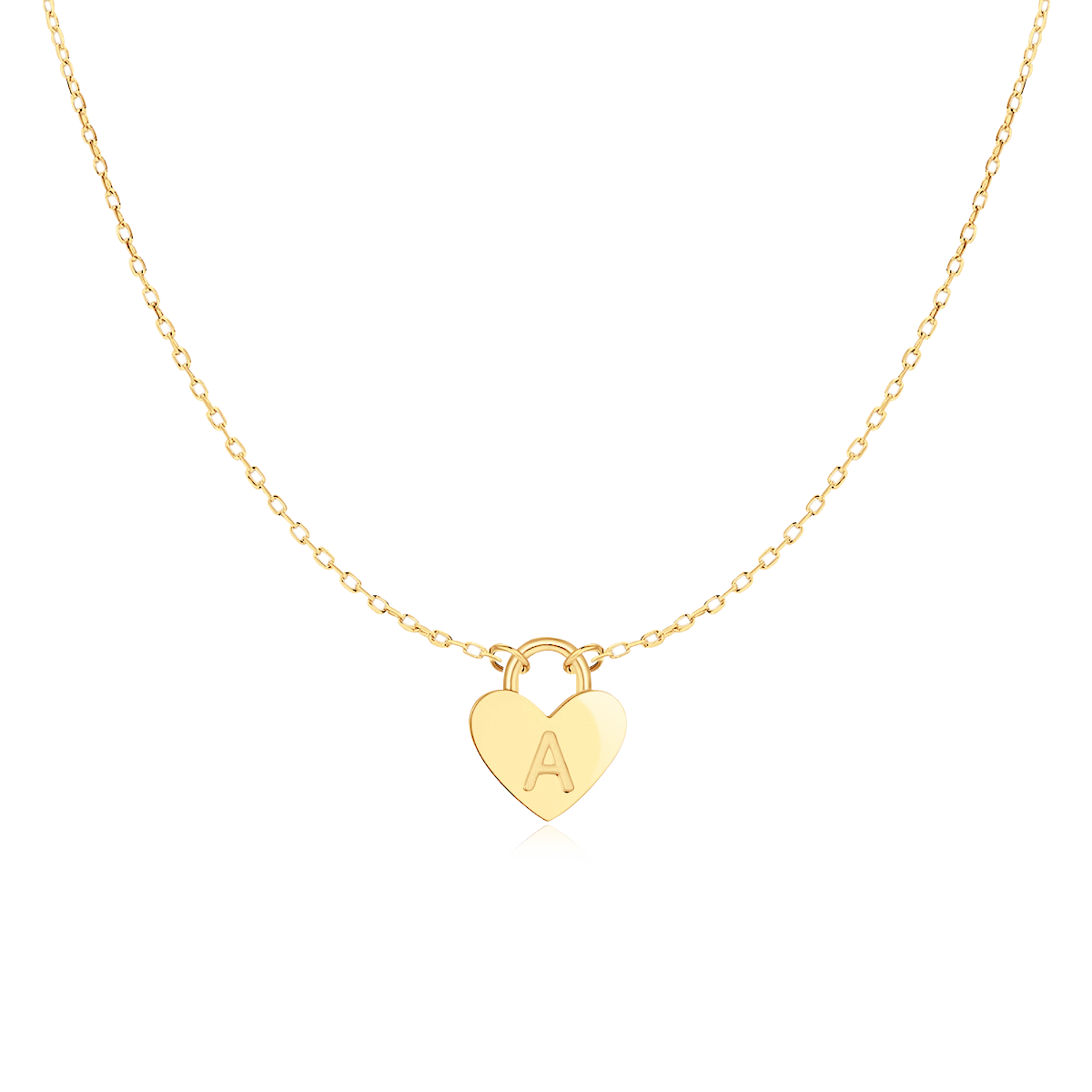 Collar Inicial Corazón - LePetiteMarie