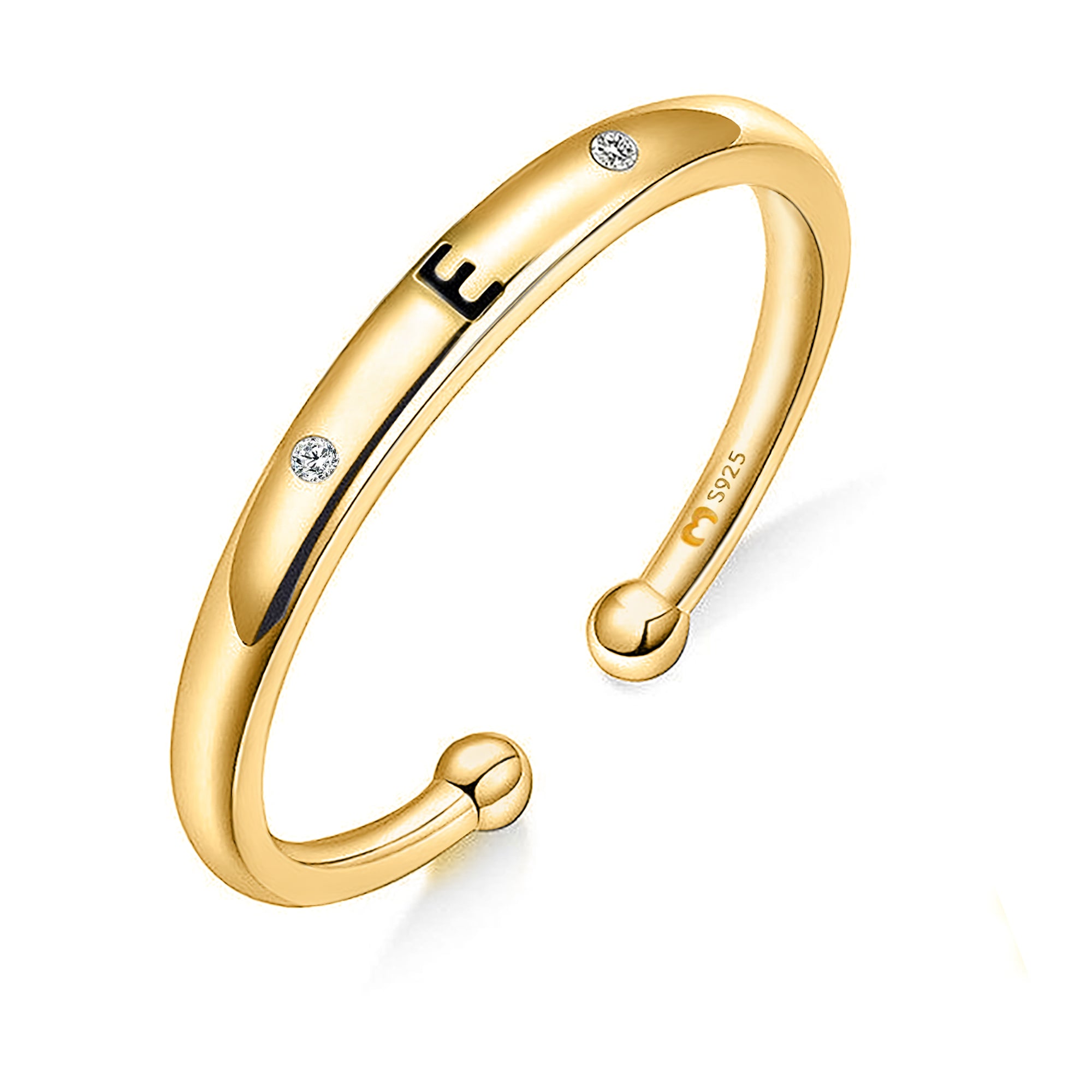 Anillo Initial Letter - LePetiteMarie