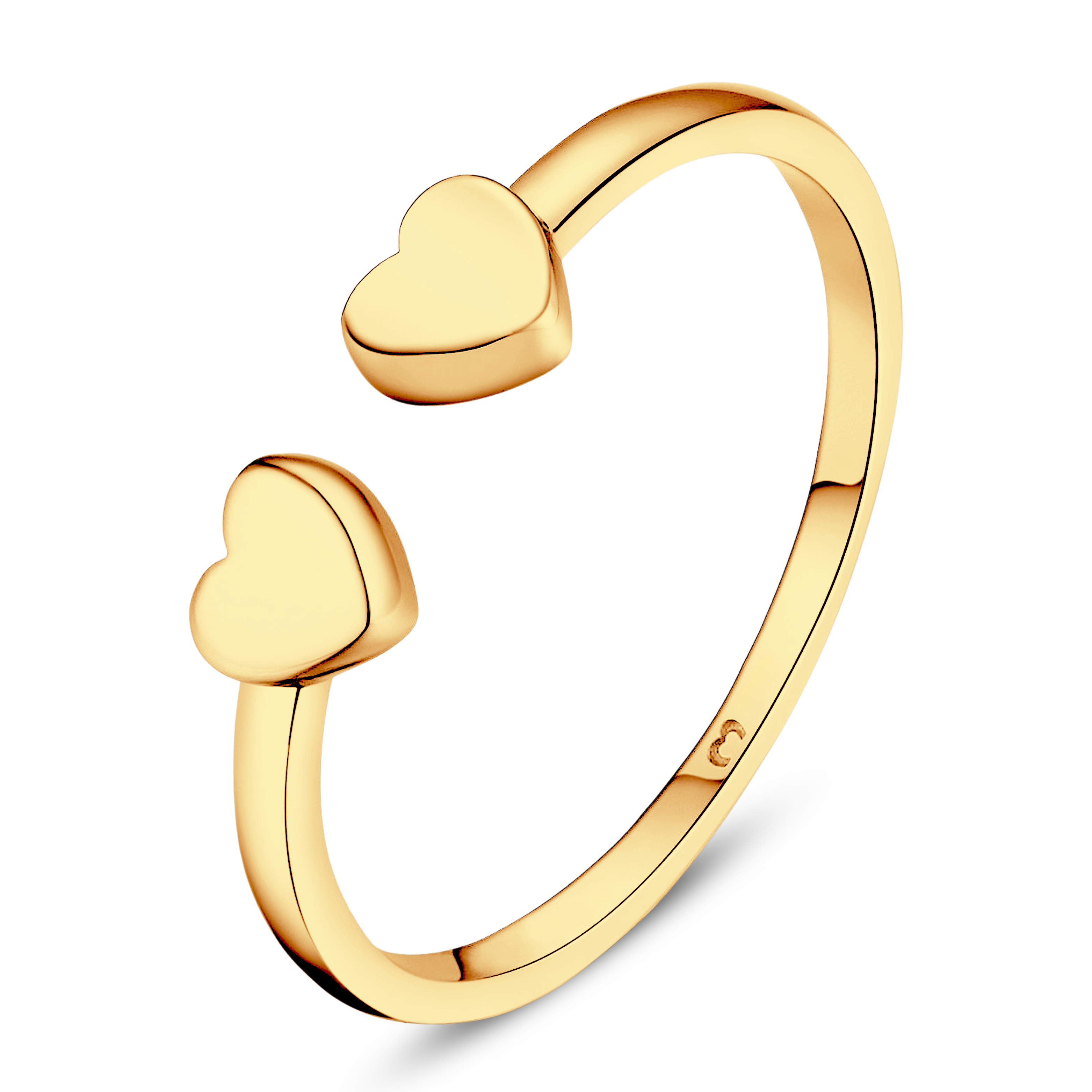 Anillo Duplo Corazón