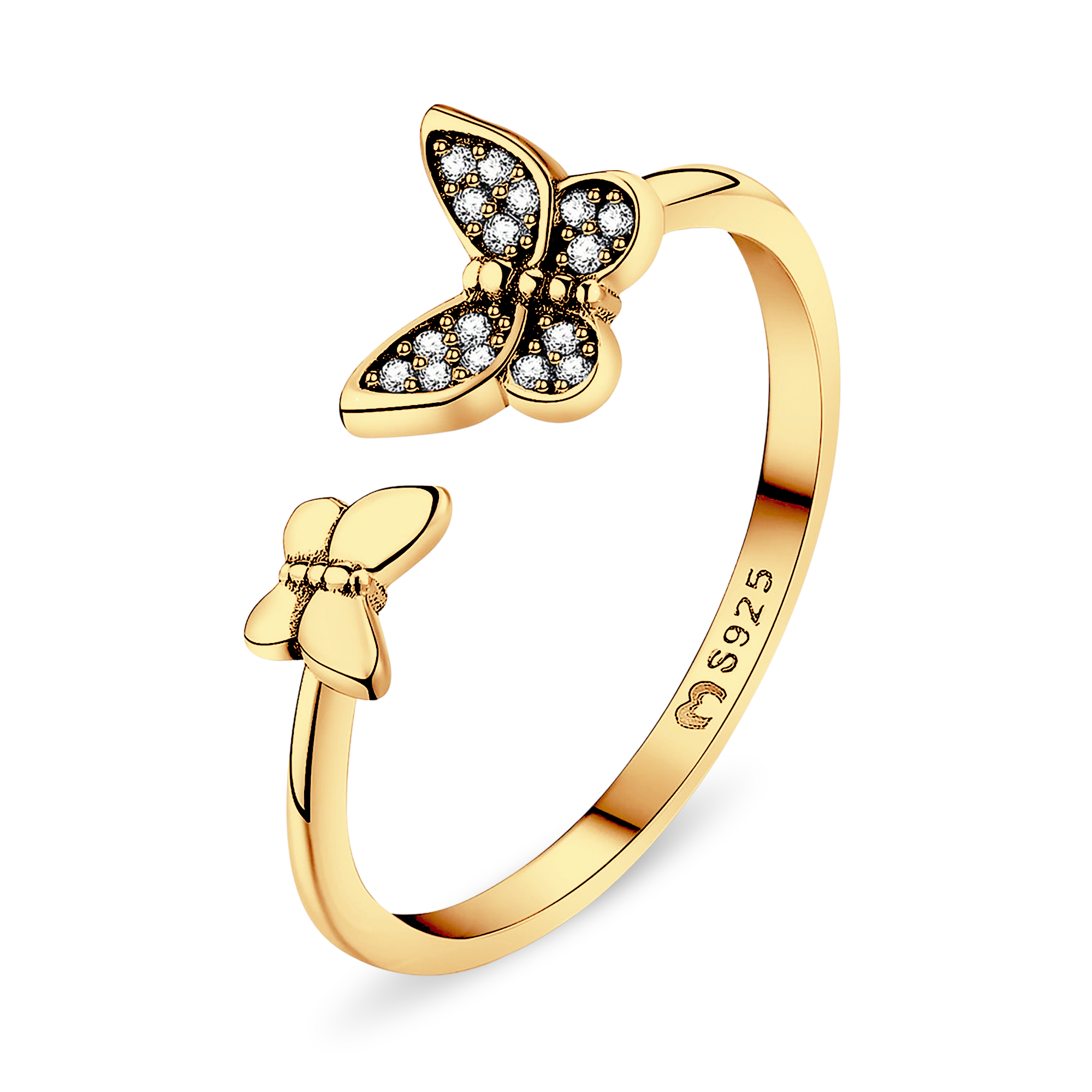 Anillo Maripositas