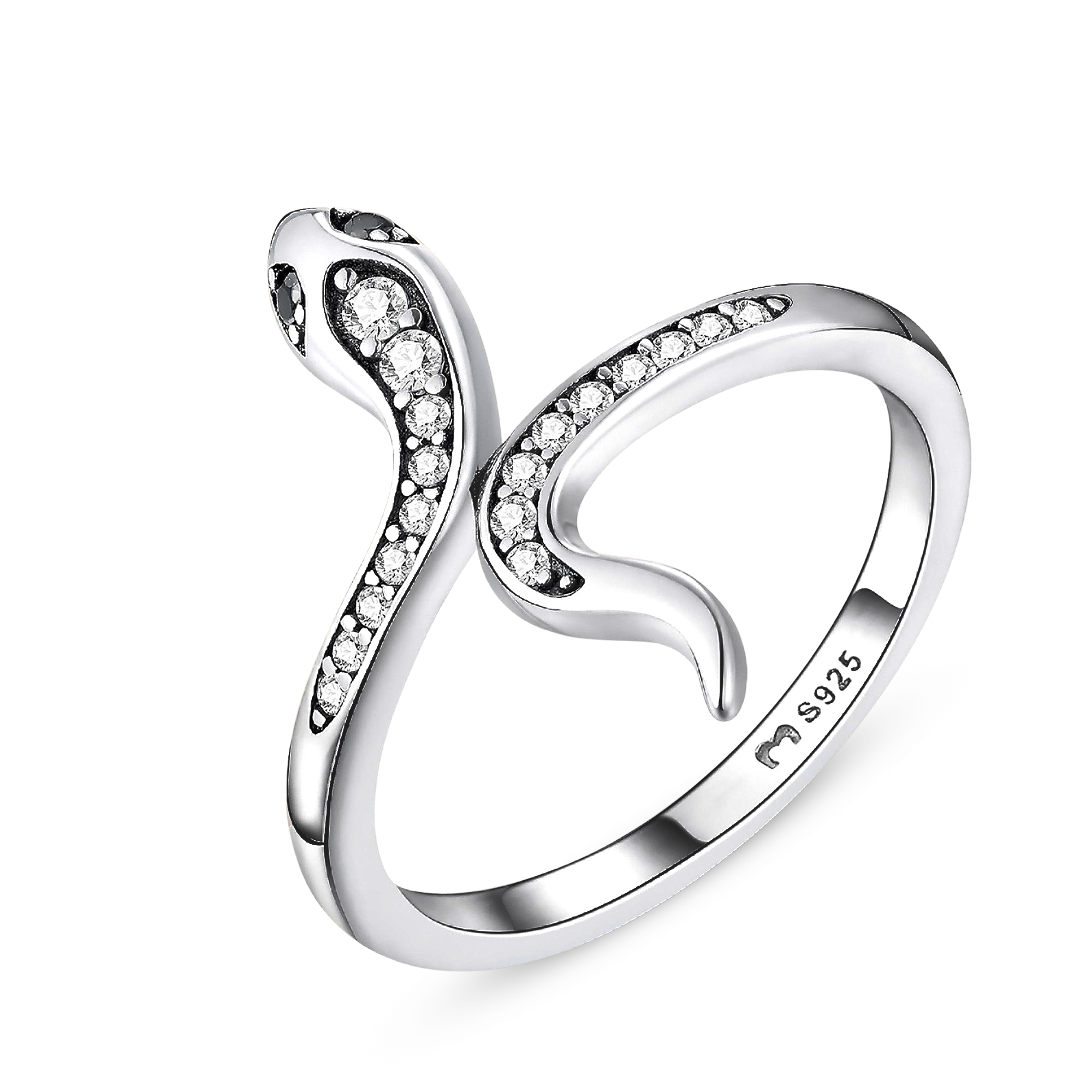 Anillo Serpiente Brillante