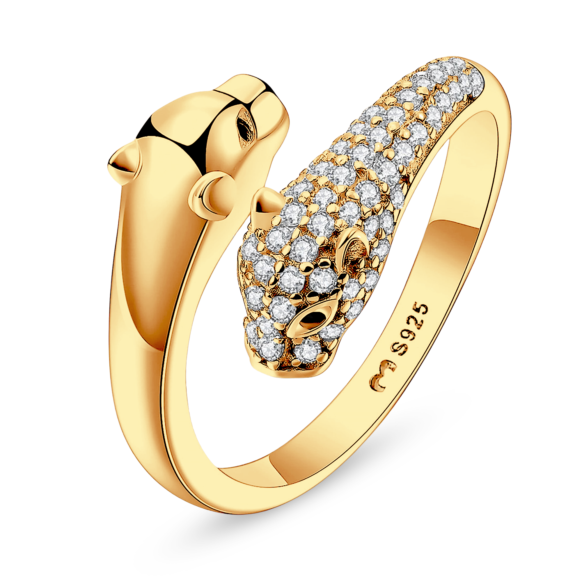 Anillo Pantera Brillante