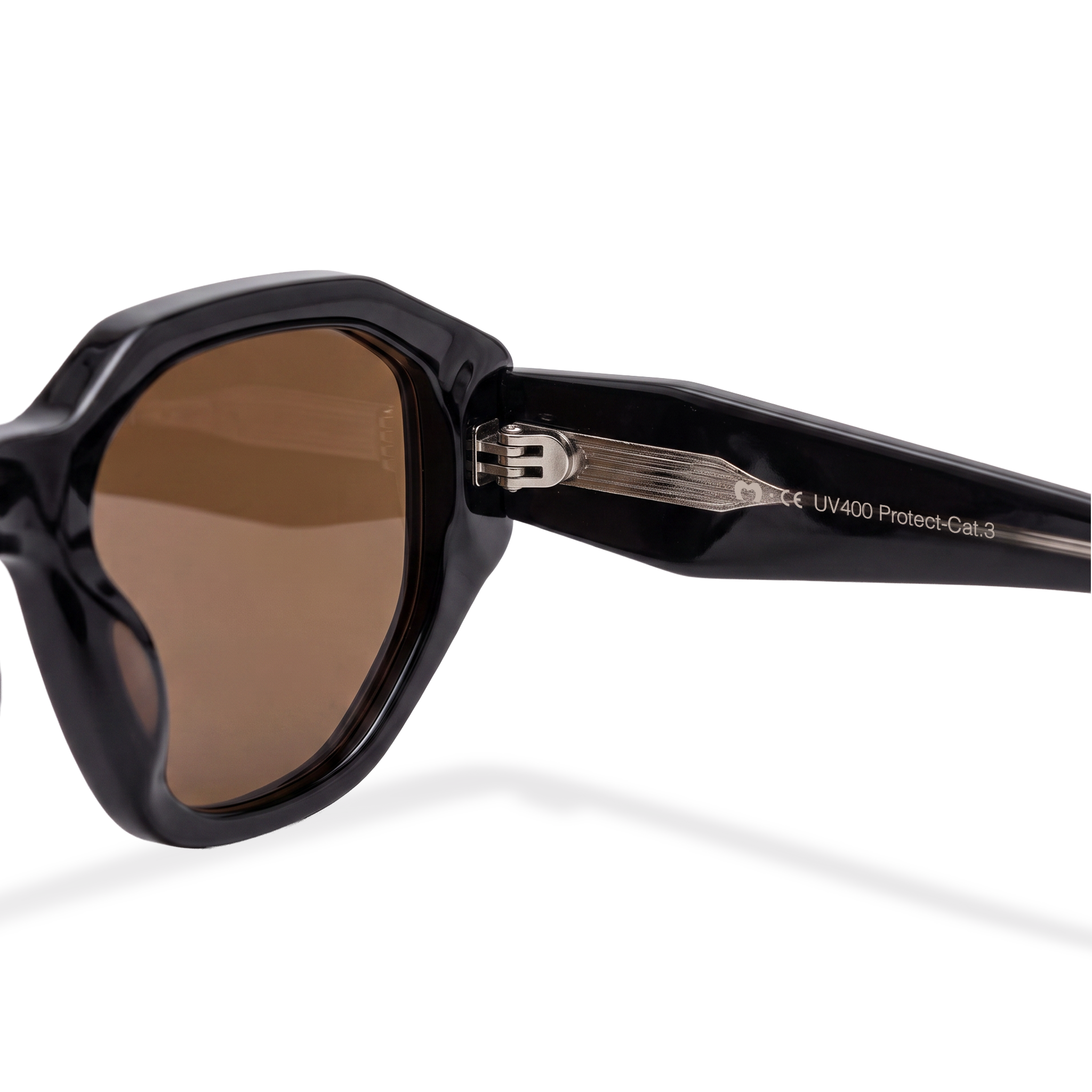 Gafas de Sol Mujer Sculpt ~ Negra-Marrón