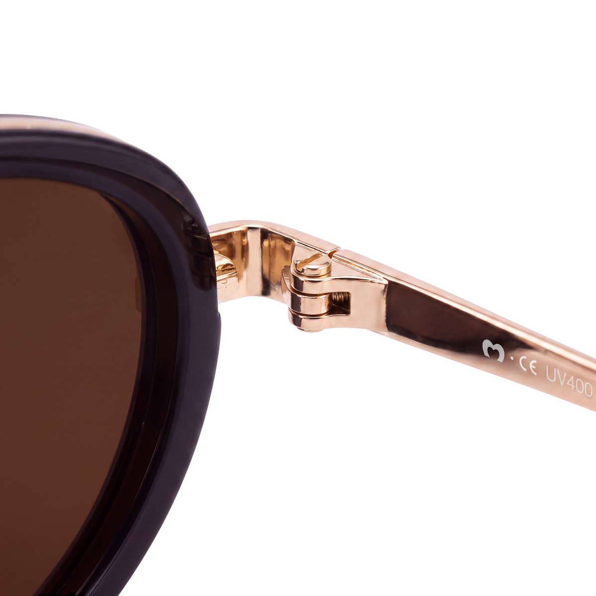 Gafas de Sol Mujer Contour ~ Dorada-Marrón