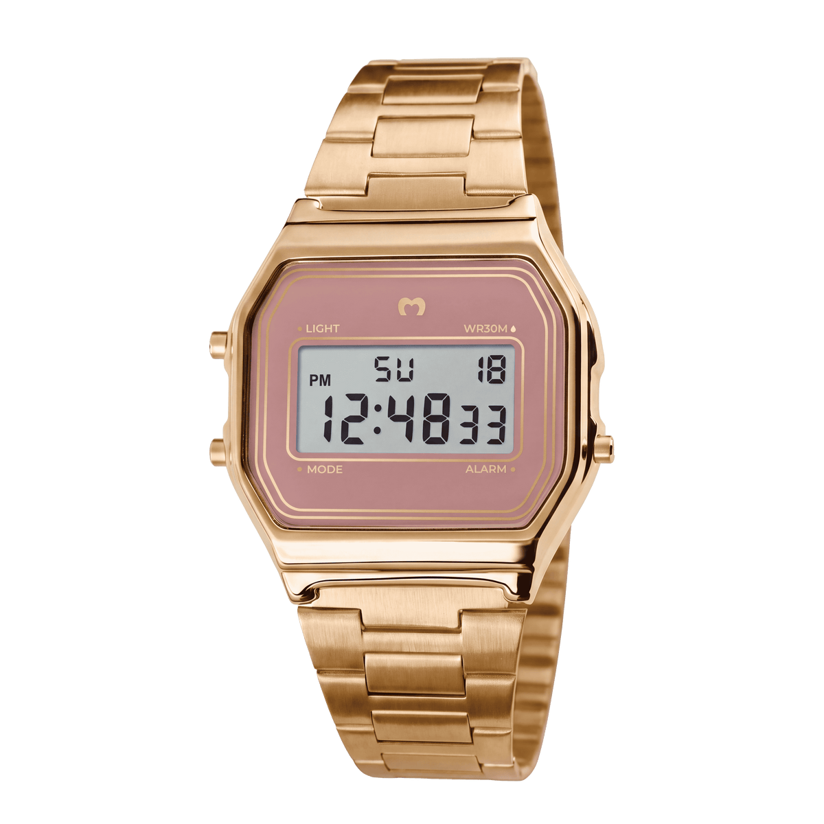 Reloj Digital Vintage ~ Gold-Rosé