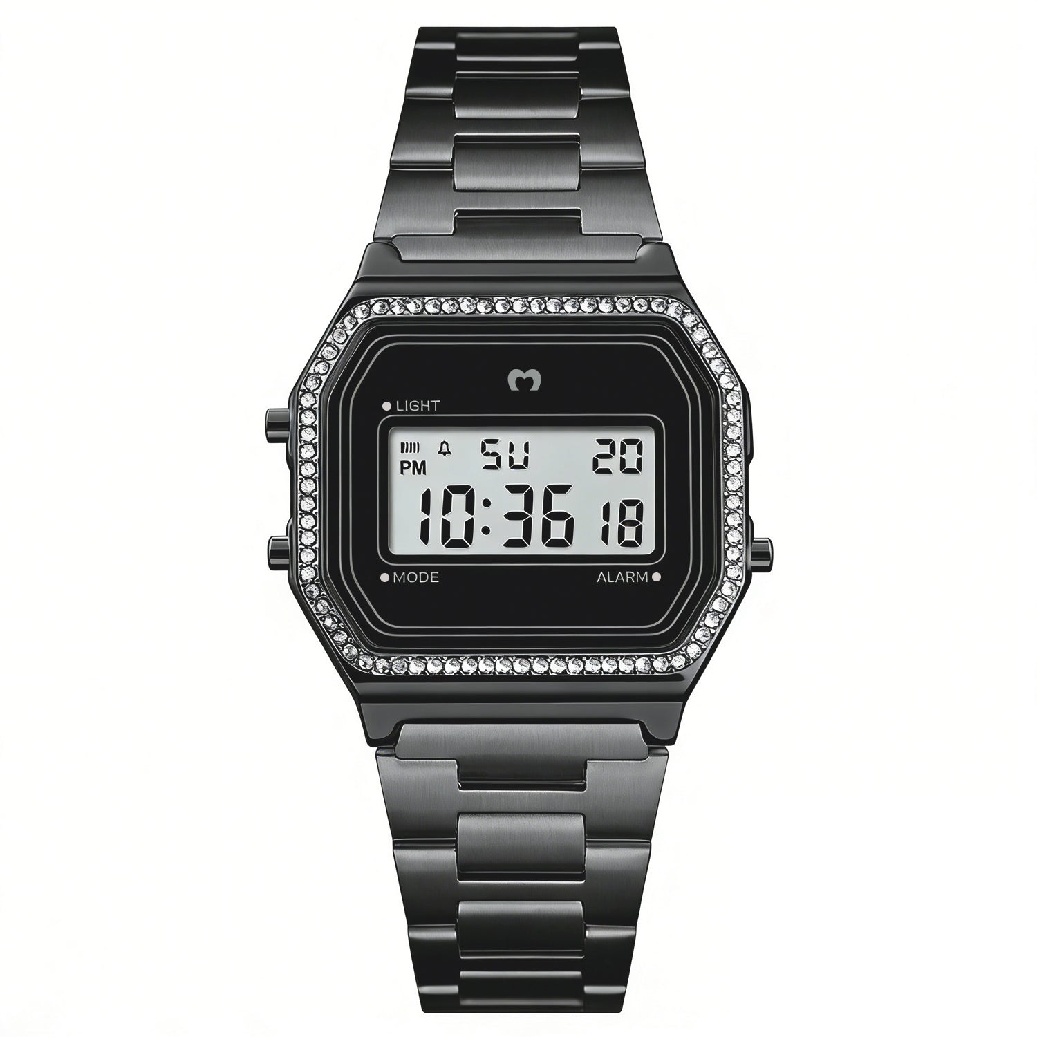 Reloj Digital Vintage Brillo ~ Black