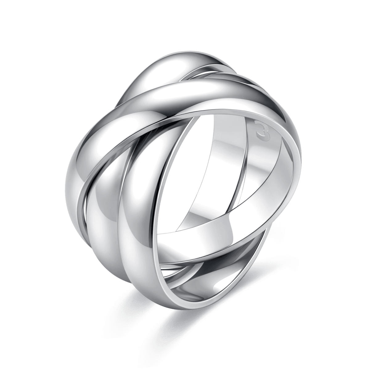 Anillo Bandas Entrelazadas - LePetiteMarie