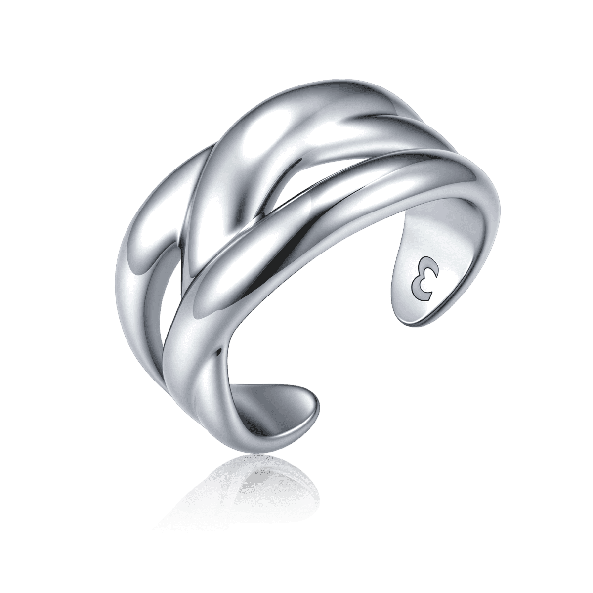 Anillo Bandas Torsión - LePetiteMarie