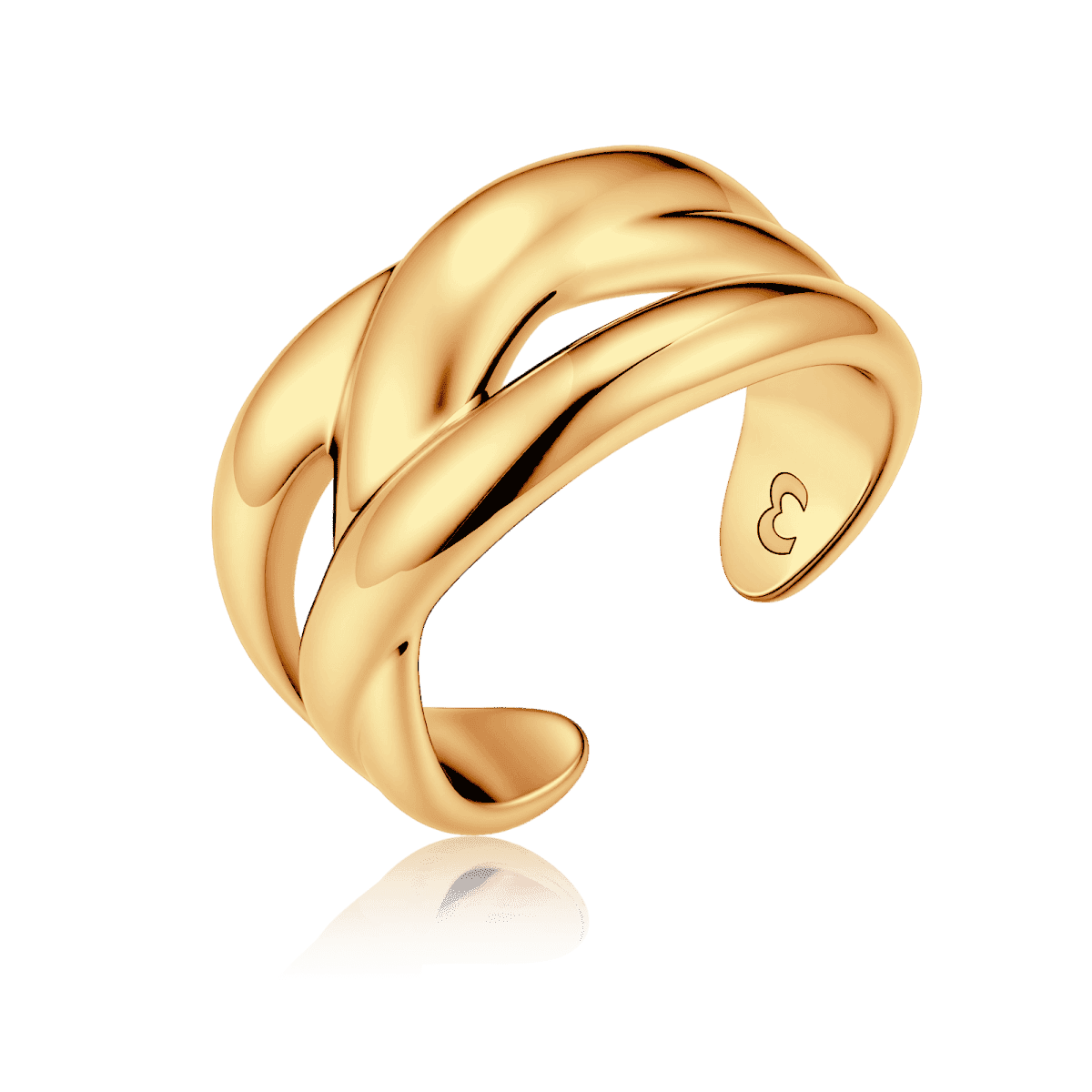 Anillo Bandas Torsión - LePetiteMarie