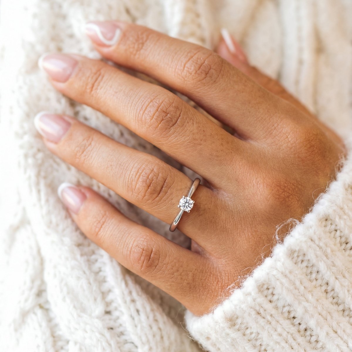 Anillo Circonita Solitaria - LePetiteMarie