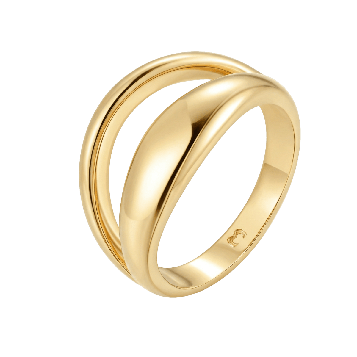 Anillo Doble Banda - LePetiteMarie