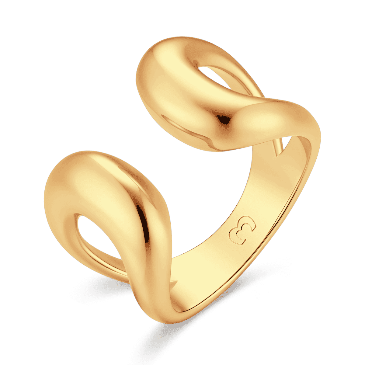 Anillo Grueso Cruzado - LePetiteMarie