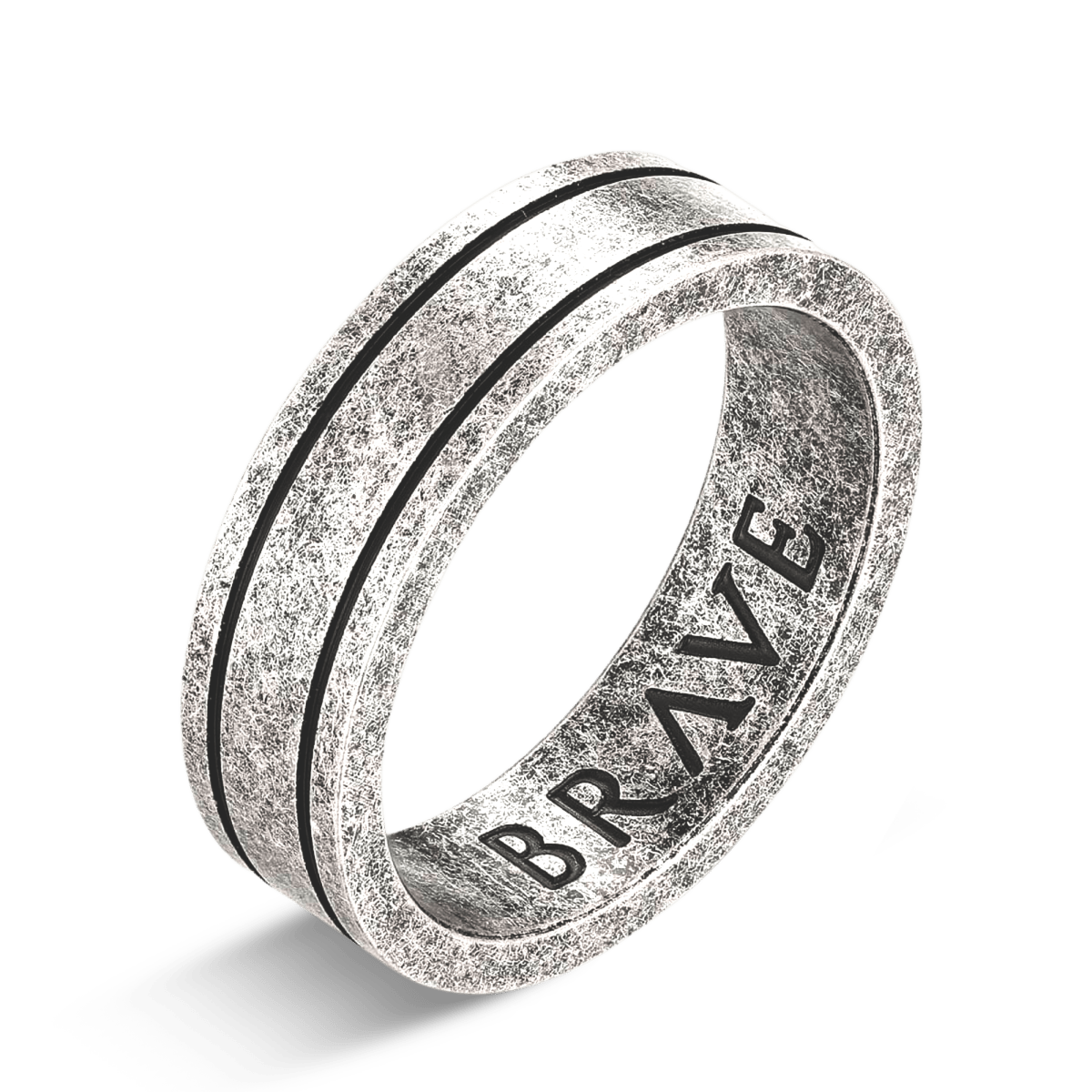 Anillo Hombre BRAVE Basalto - LePetiteMarie