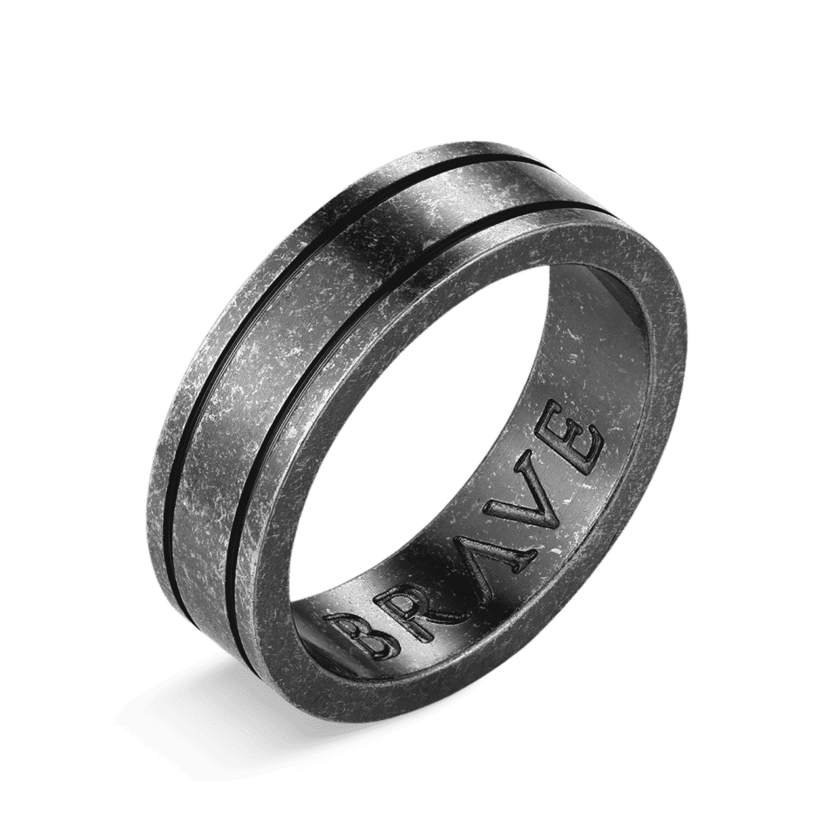 Anillo Hombre BRAVE Basalto - LePetiteMarie