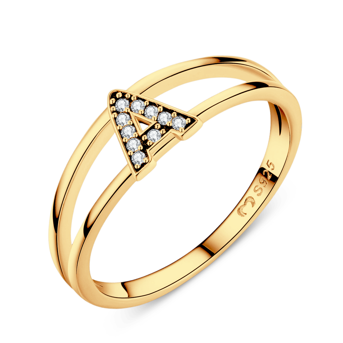 Anillo Iniciales Doradas - LePetiteMarie