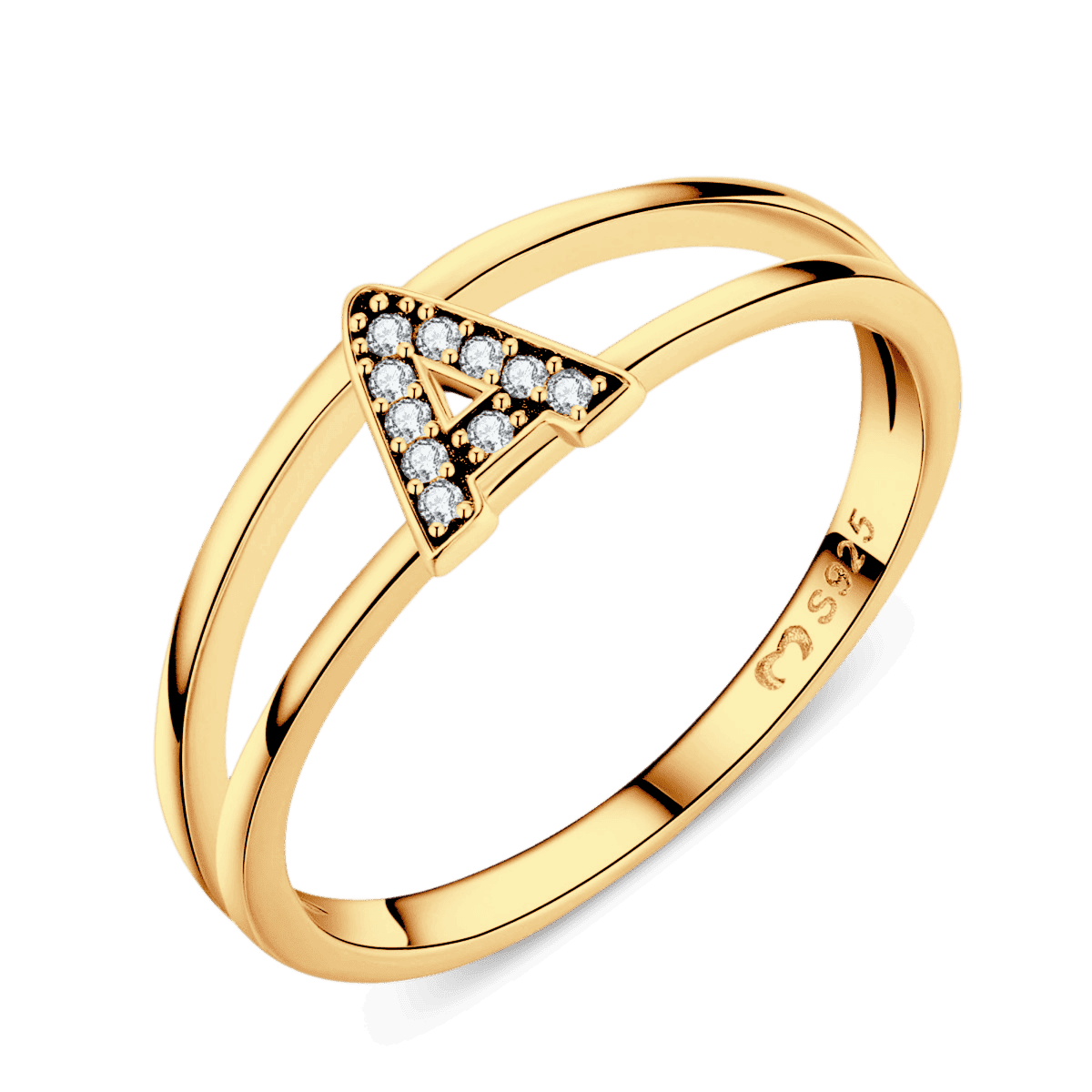 Anillo Iniciales Doradas - LePetiteMarie