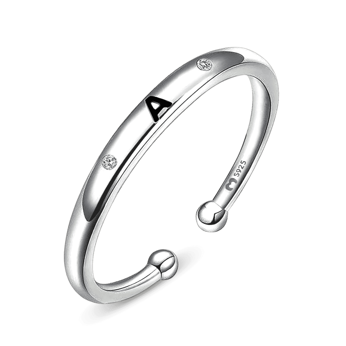 Anillo Initial Letter - LePetiteMarie