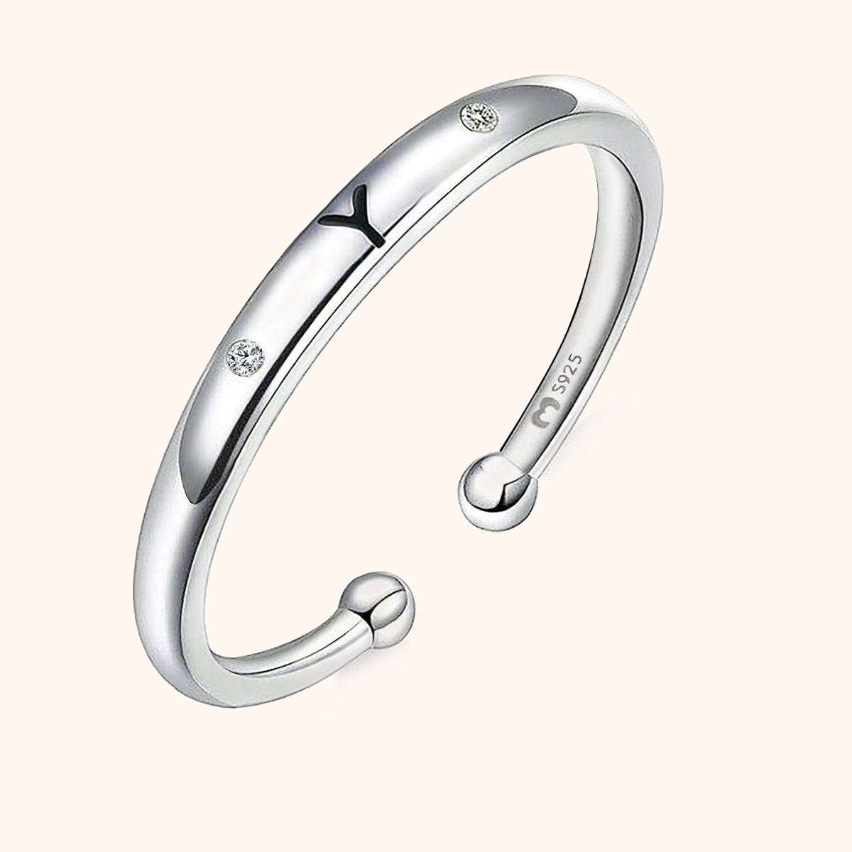 Anillo Initial Letter - LePetiteMarie