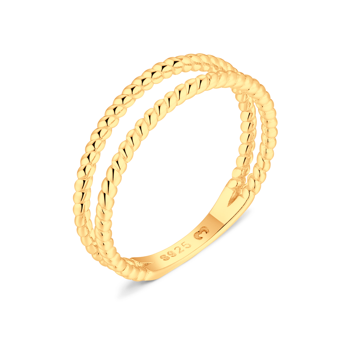 Anillo Líneas Trenzadas - LePetiteMarie