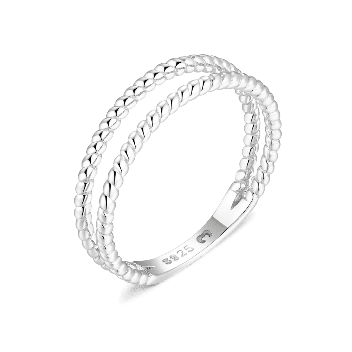 Anillo Líneas Trenzadas - LePetiteMarie