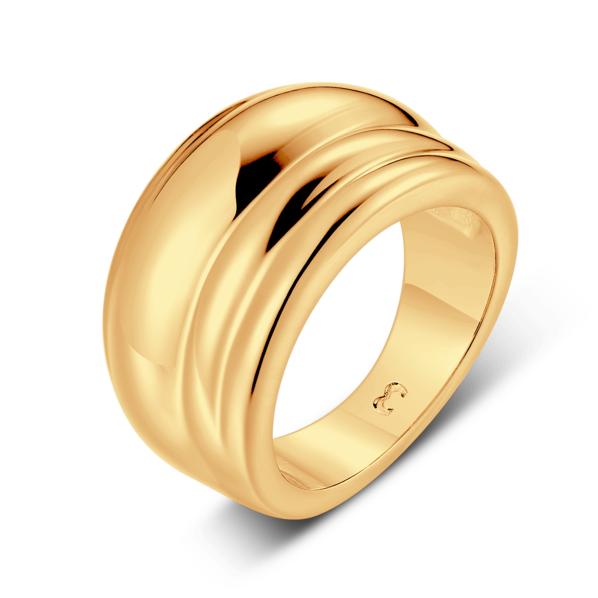 Anillo Pliegues Lisos - LePetiteMarie