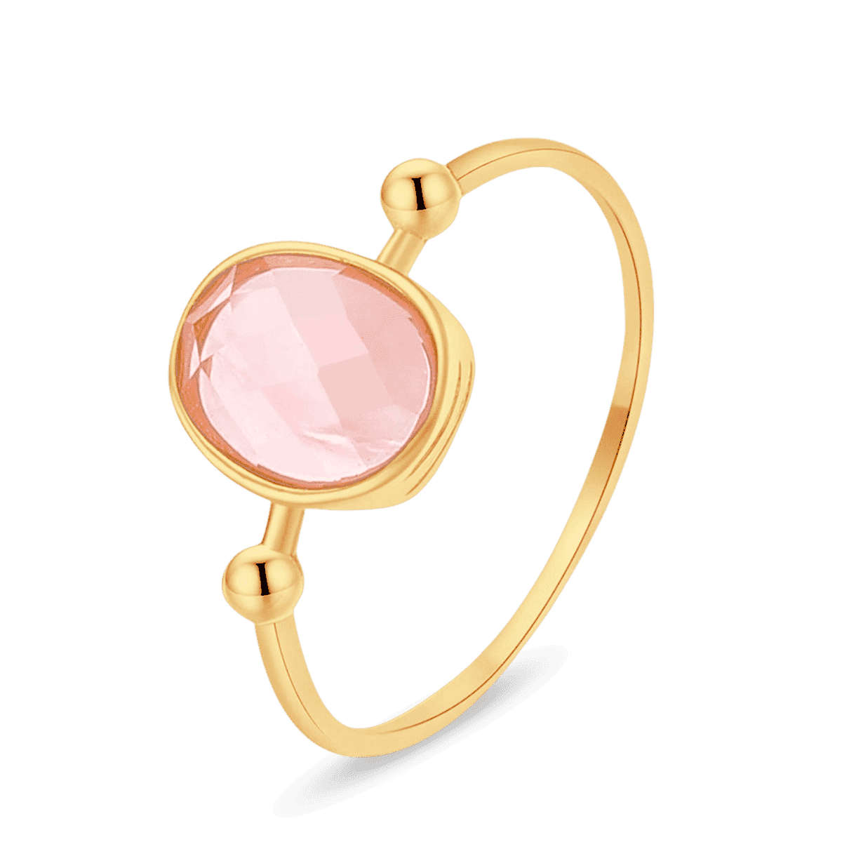 Anillo Rosa Brillo - LePetiteMarie