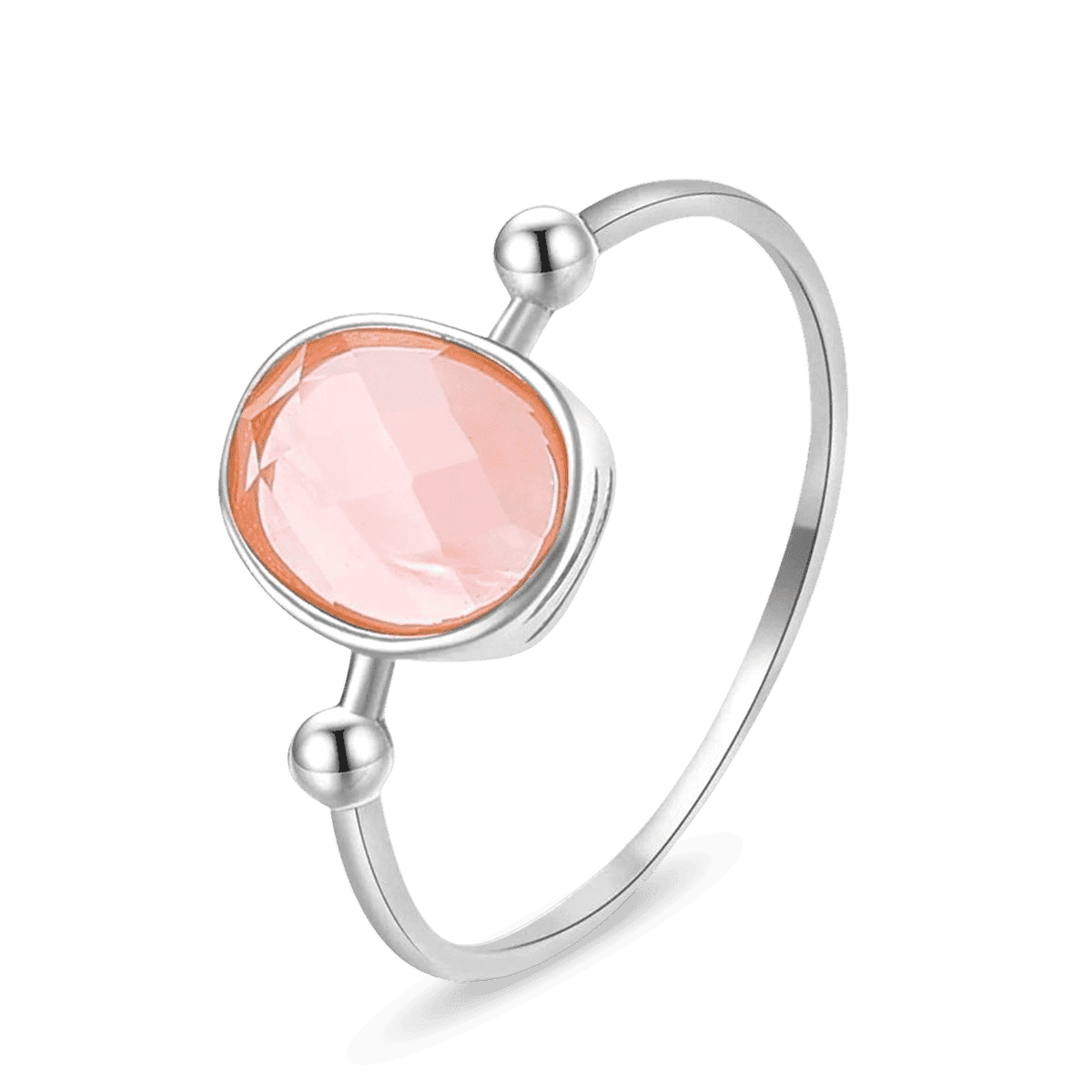Anillo Rosa Brillo - LePetiteMarie