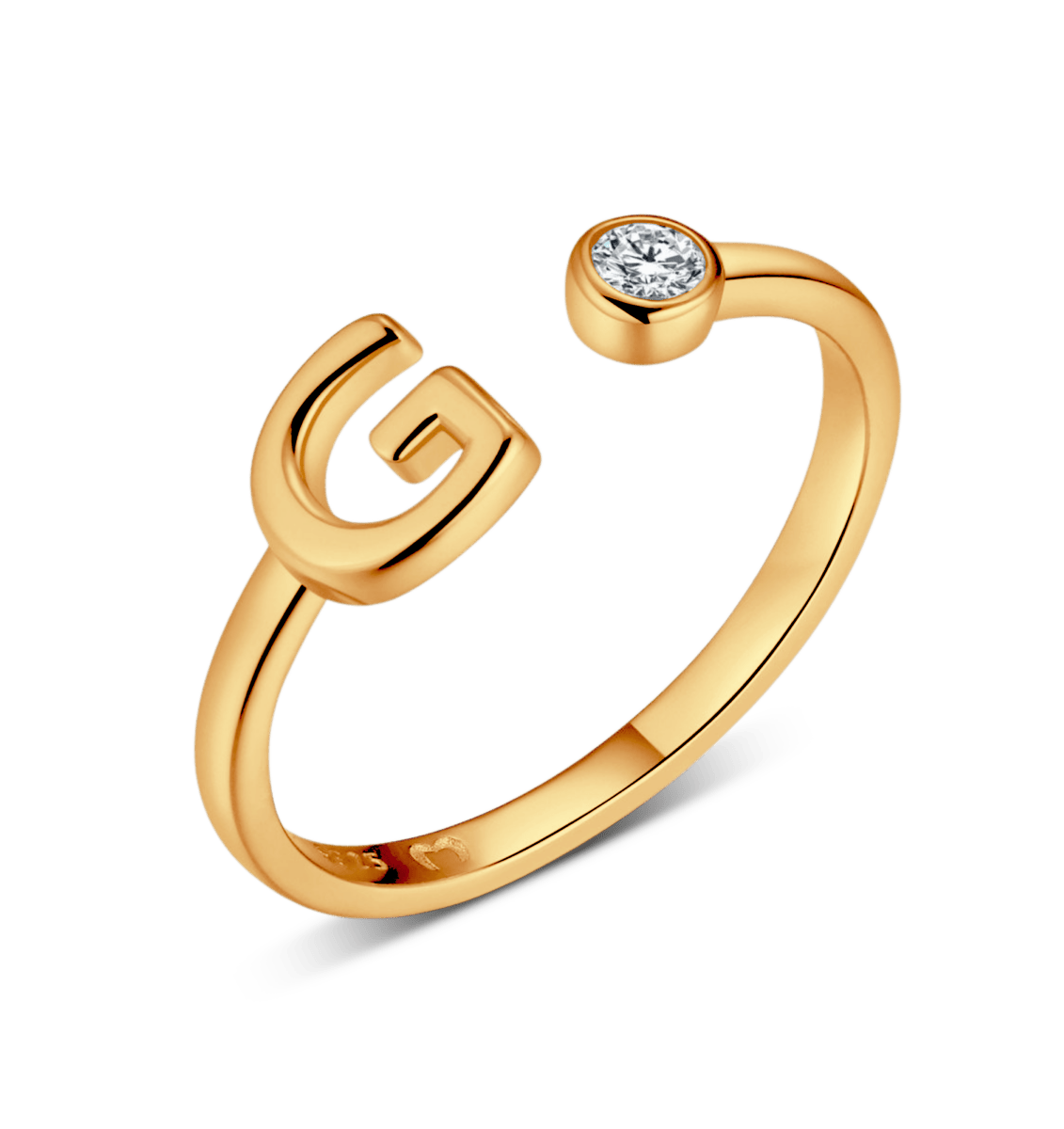 Anillo Top Letter - LePetiteMarie