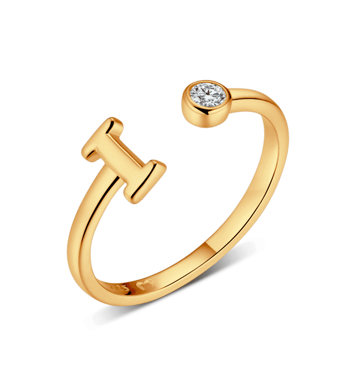Anillo Top Letter - LePetiteMarie