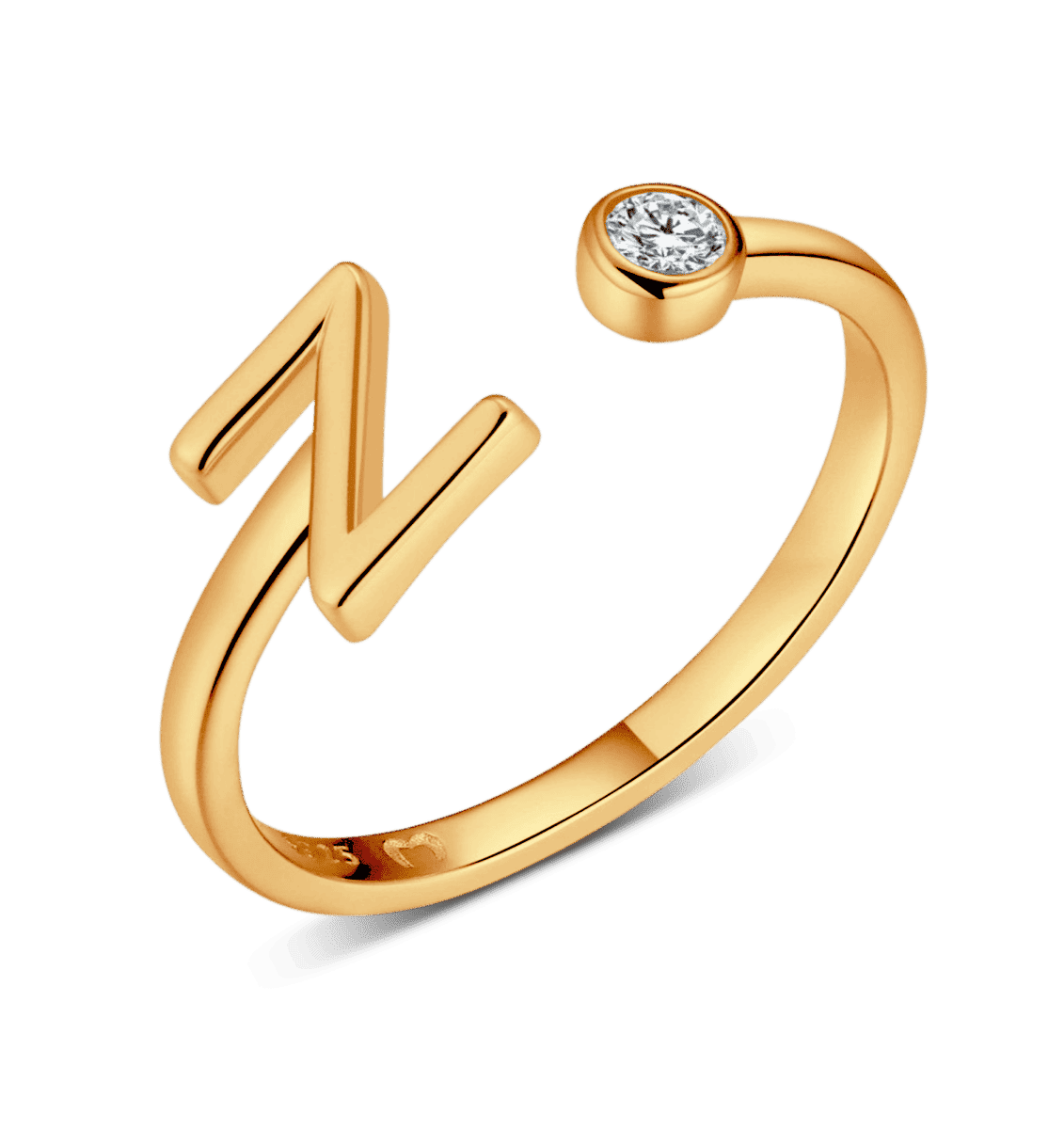 Anillo Top Letter - LePetiteMarie