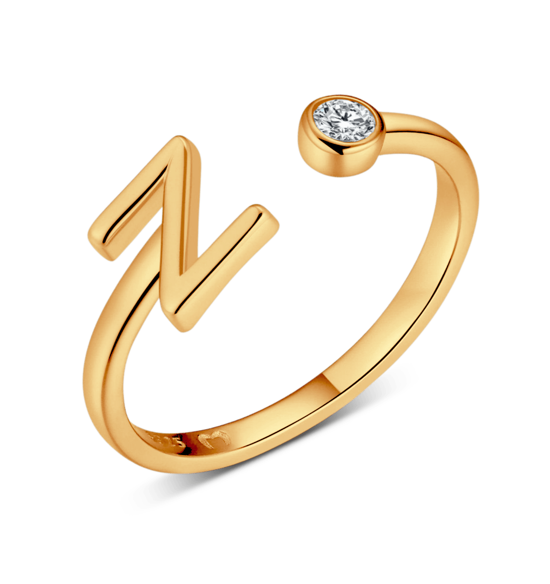 Anillo Top Letter - LePetiteMarie