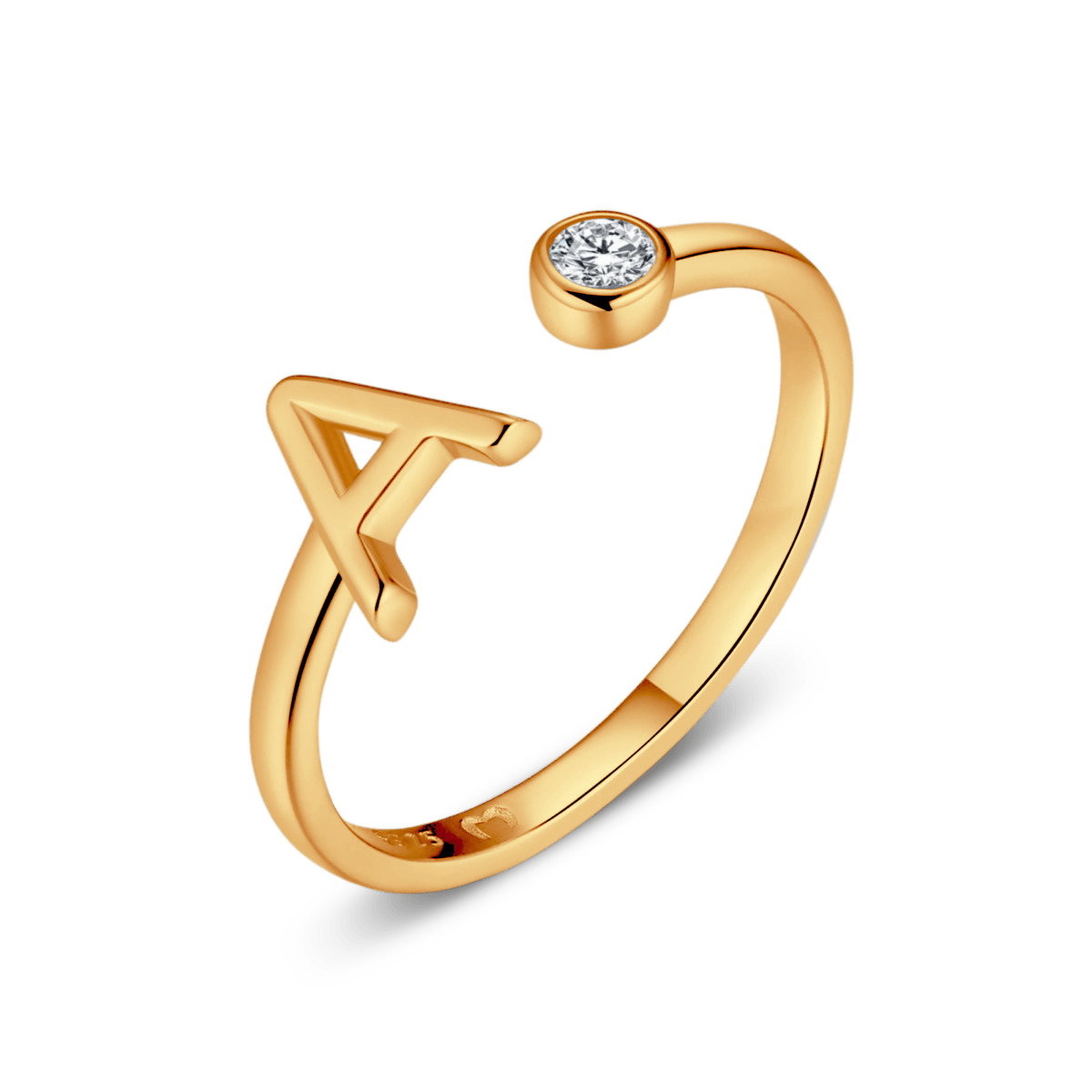 Anillo Top Letter - LePetiteMarie