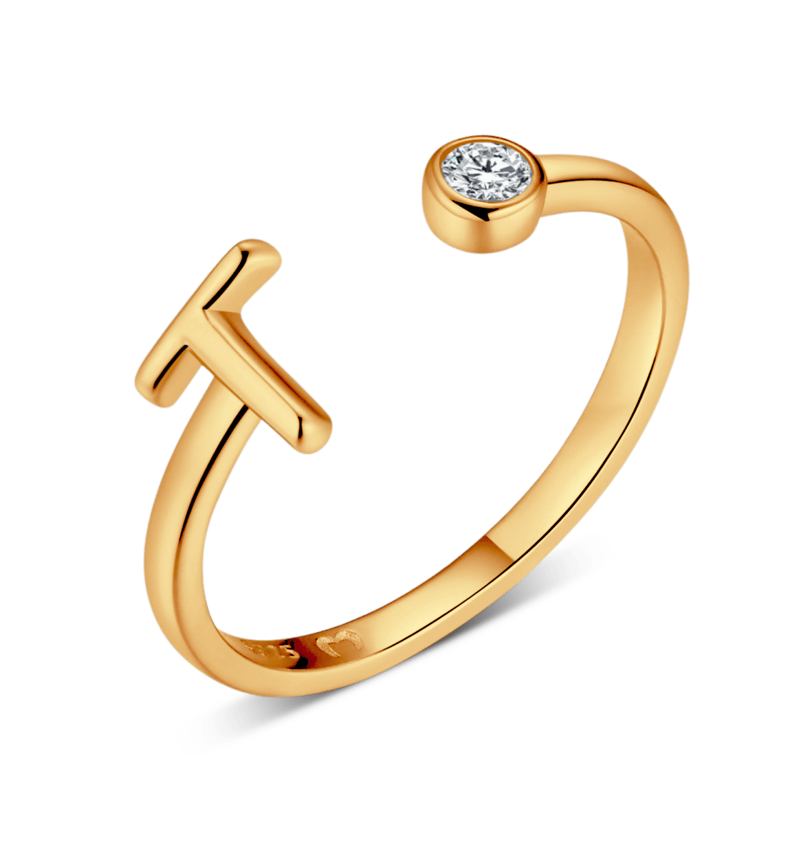 Anillo Top Letter - LePetiteMarie